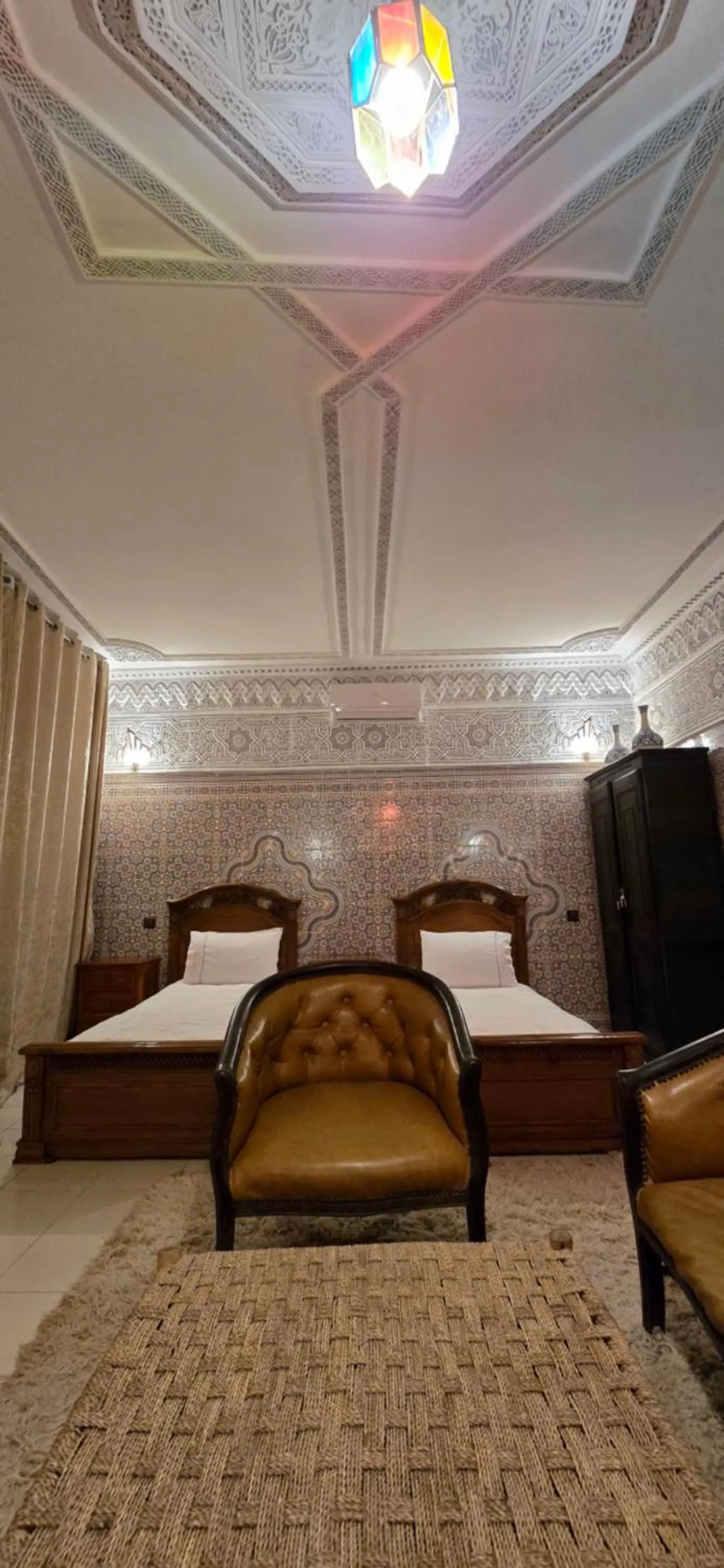 Bed in Riad Raffaa