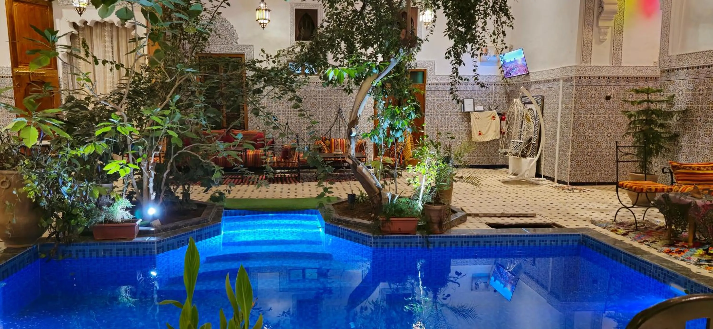 Garden in Riad Raffaa