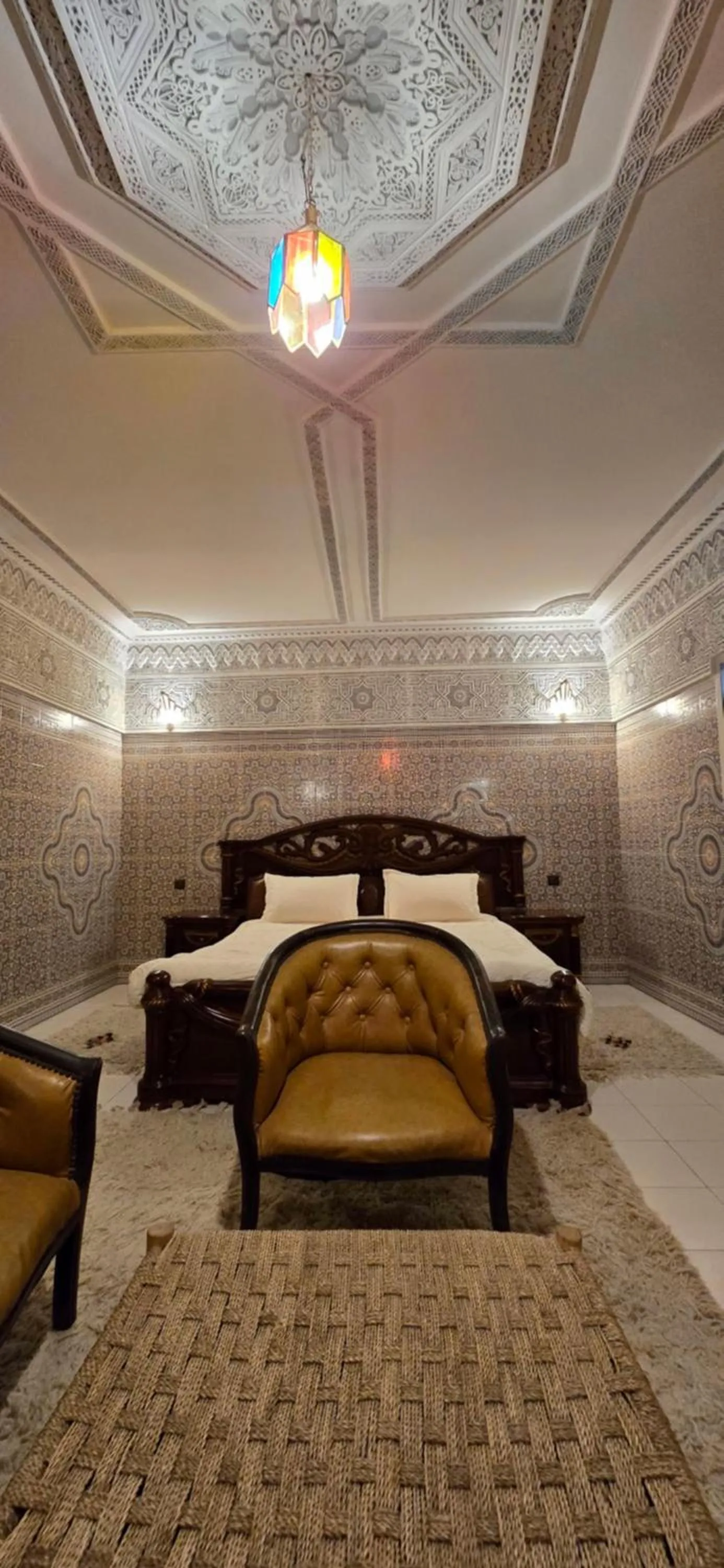 Bed in Riad Raffaa