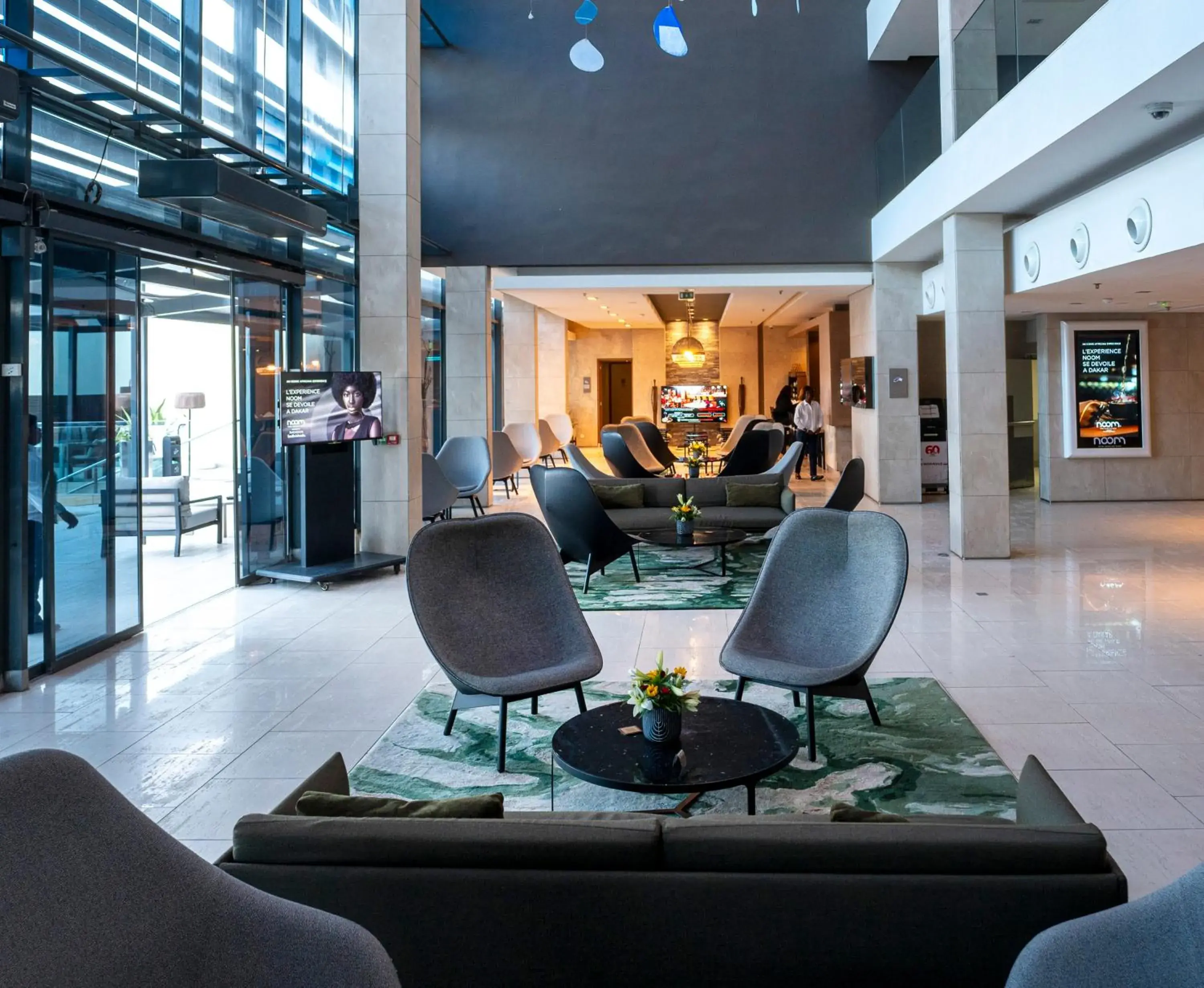 Lobby or reception in Noom Hotel Dakar Sea Plaza, a member of Radisson Individuals Lobby or reception in Noom Hotel Dakar Sea Plaza, a member of Radisson Individuals