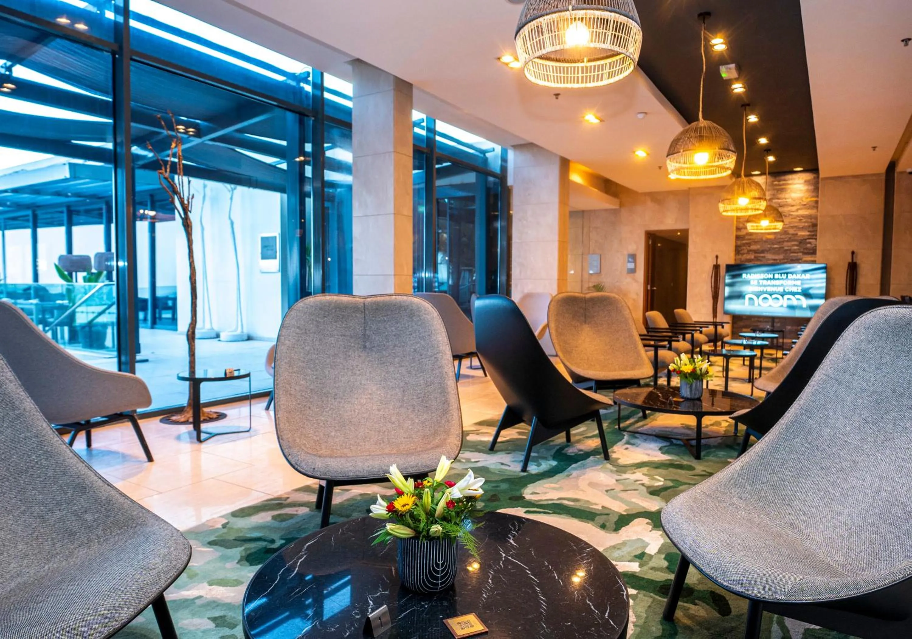 Lobby or reception in Noom Hotel Dakar Sea Plaza, a member of Radisson Individuals
