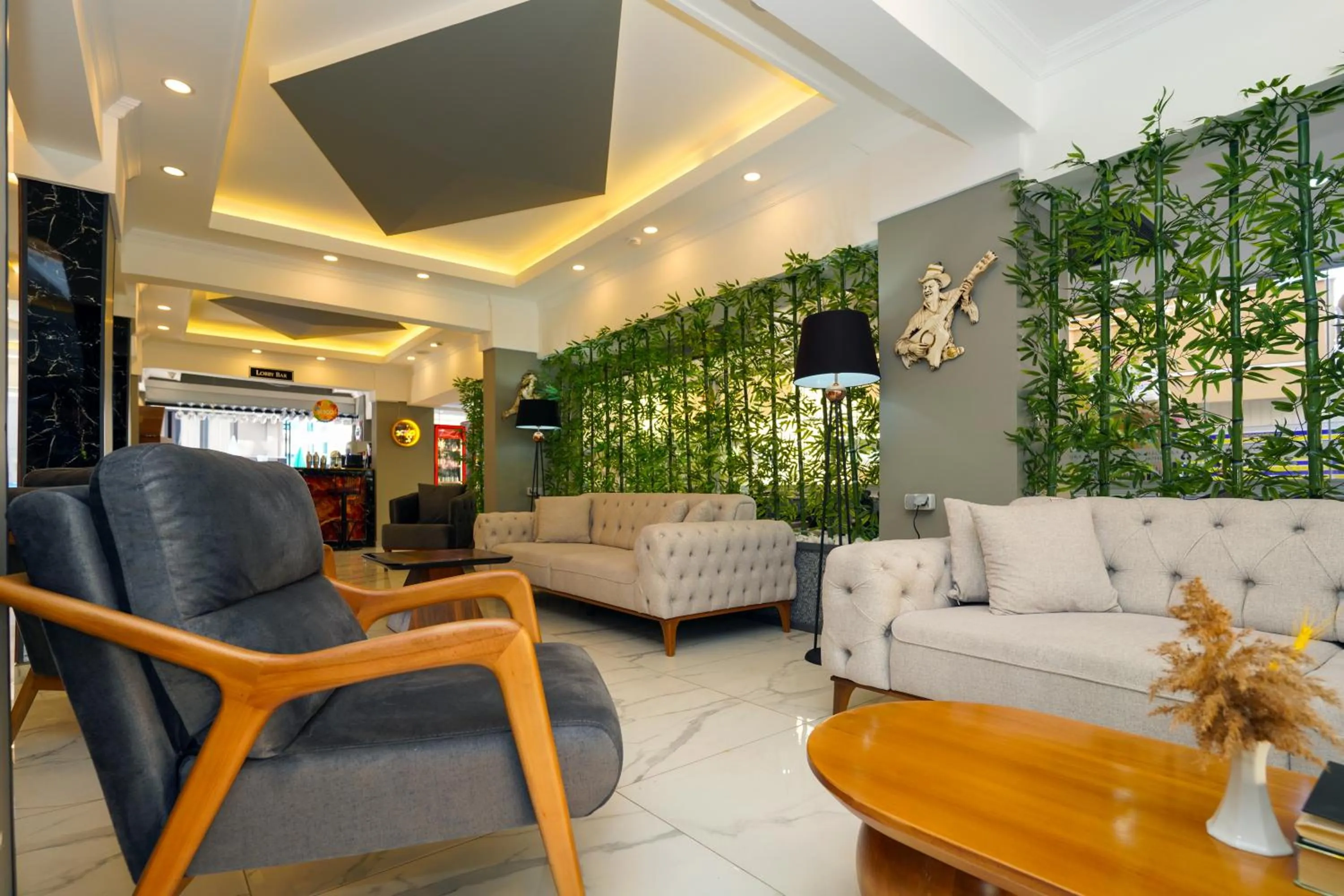 Lobby or reception in Miss Cleopatra Hotel