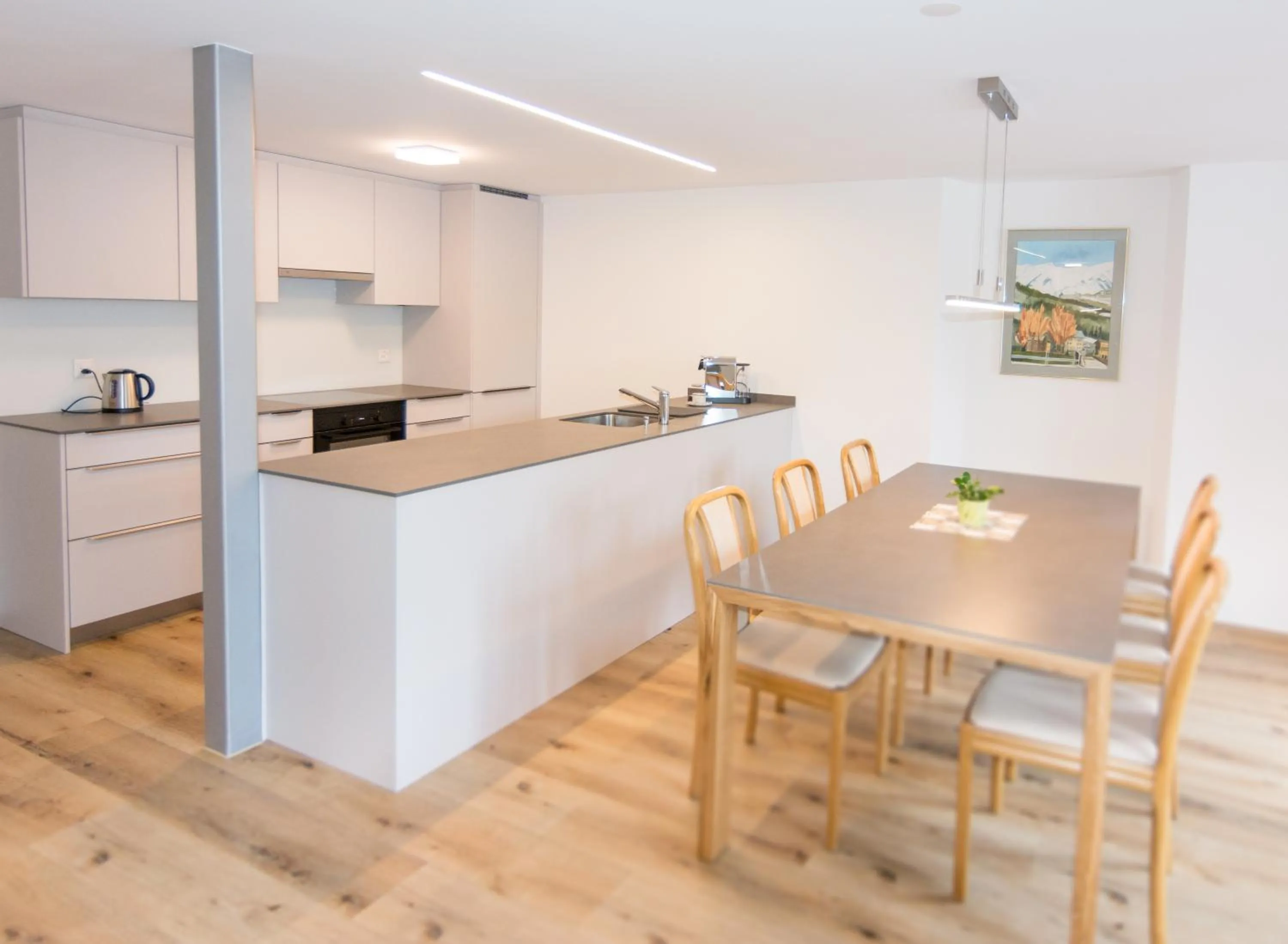 Kitchen or kitchenette in Hotel Portjengrat
