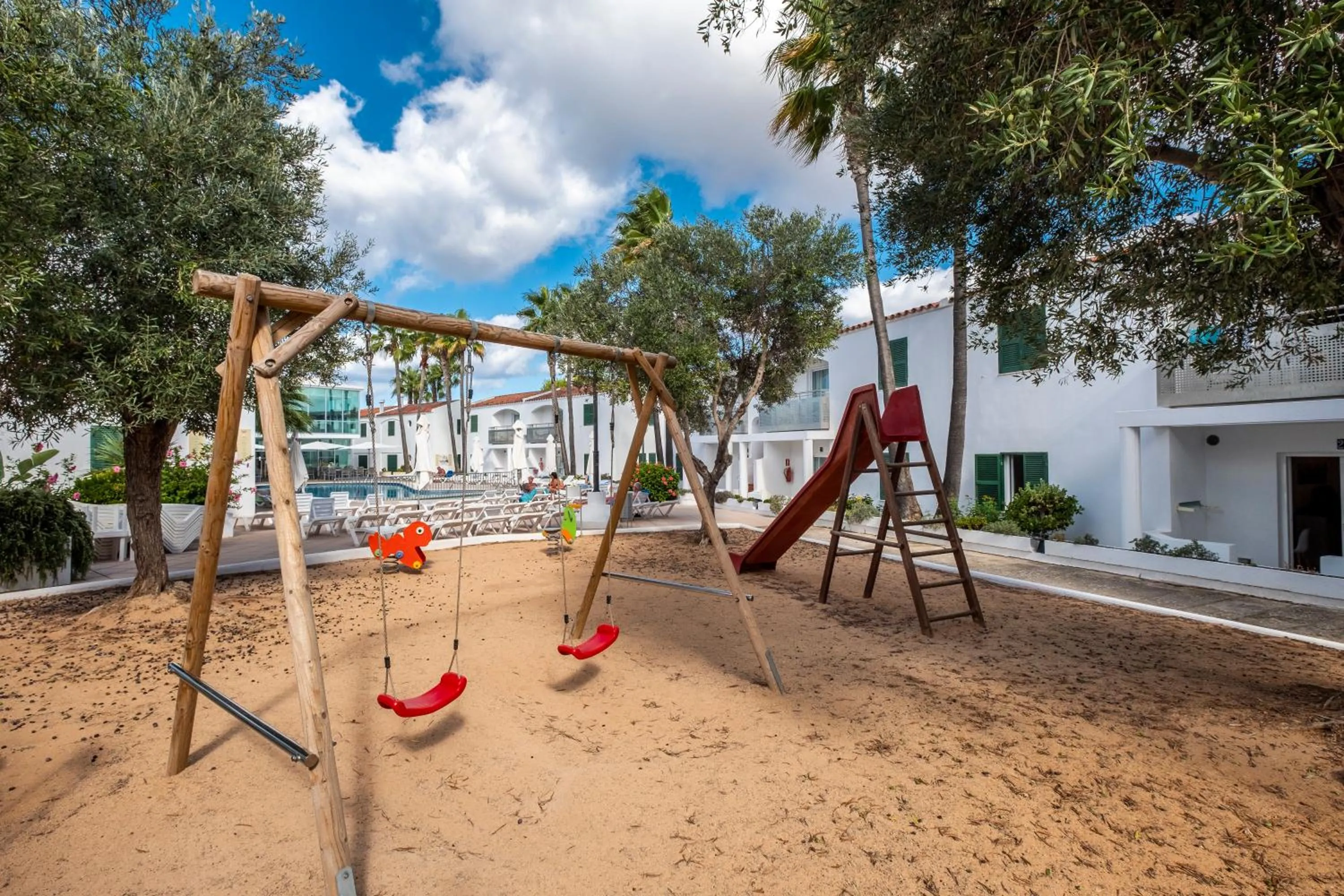 Children play ground in Apartaments Cales de Ponent