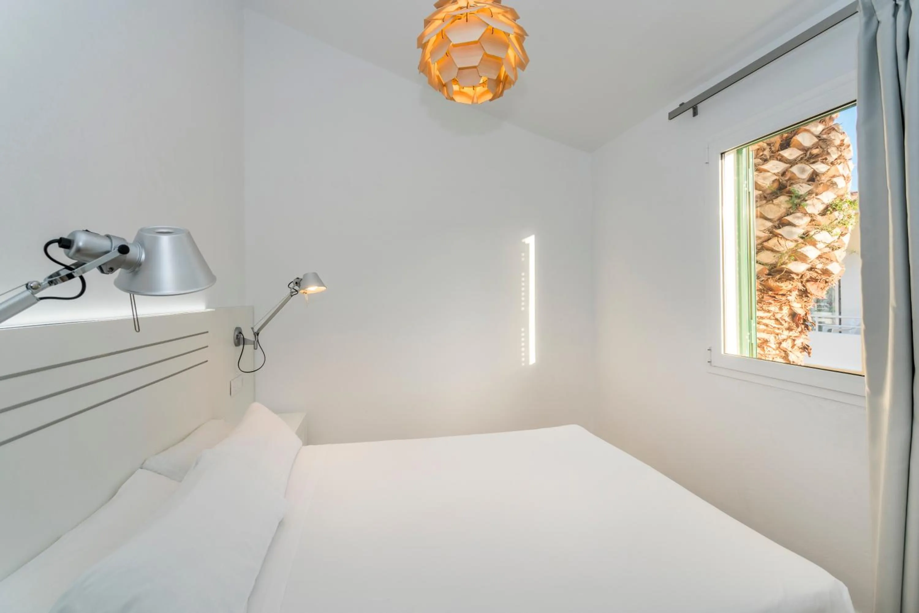 Bedroom, Bed in Apartaments Cales de Ponent