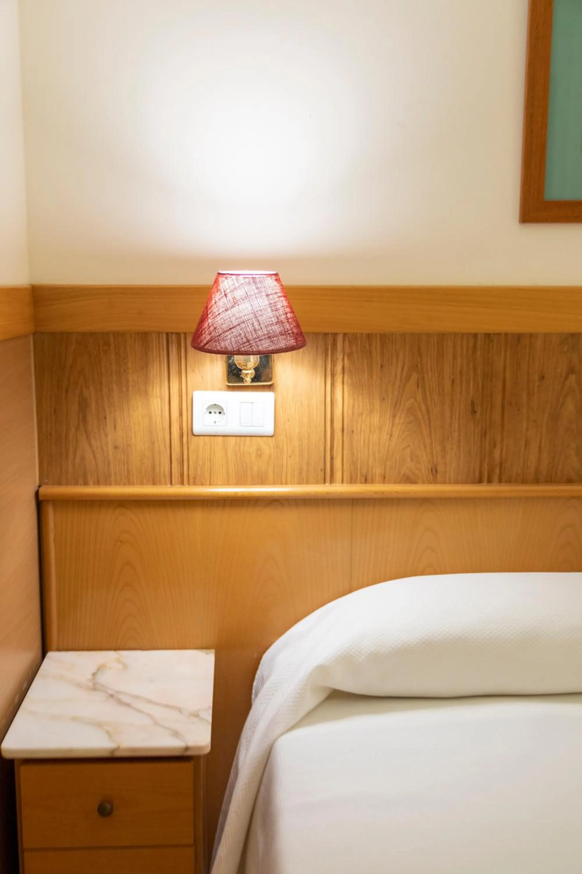 Bed in Hotel Ría de Suances