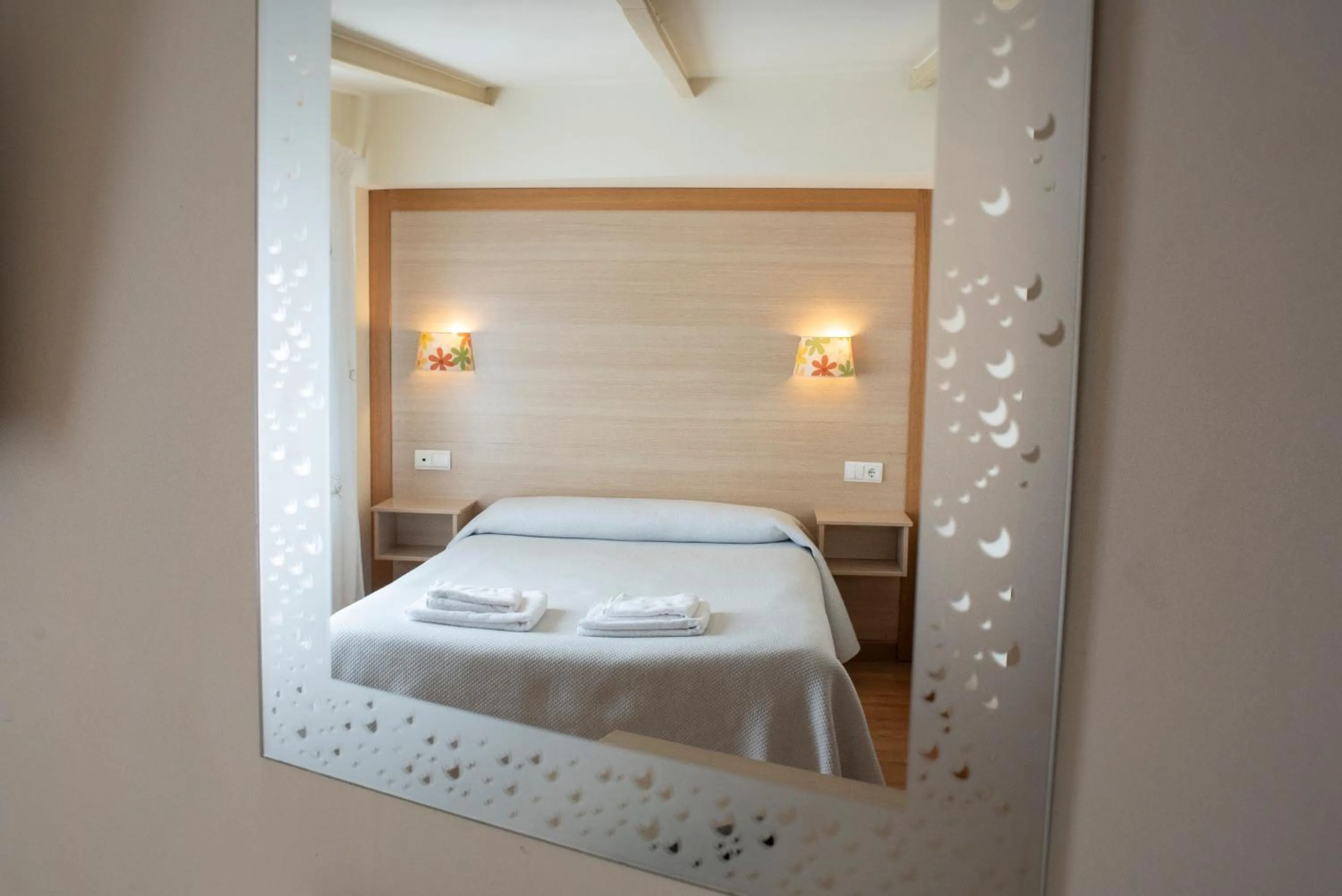 Bed in Hotel Ría de Suances