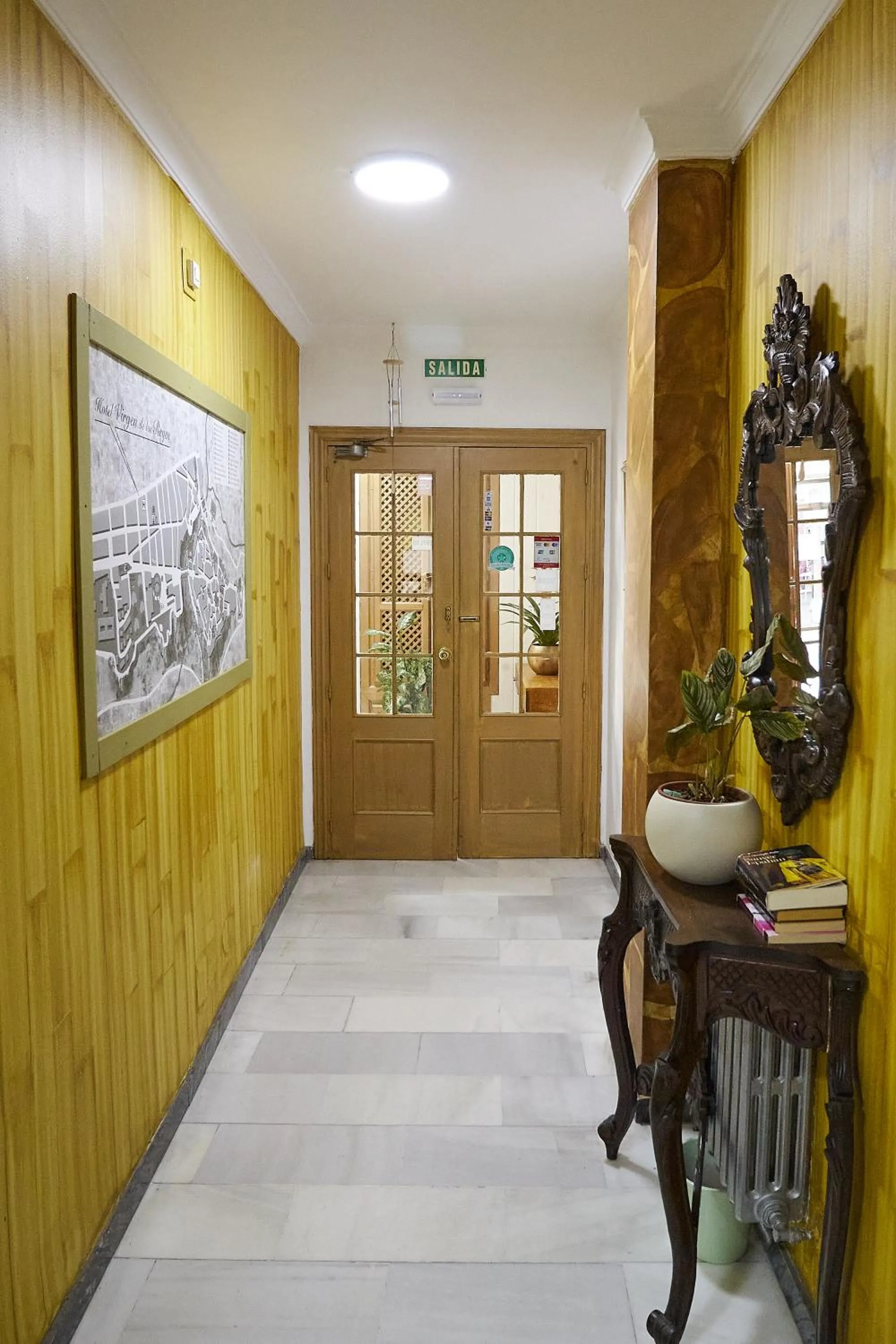 Lobby or reception in Hotel Virgen de los Reyes