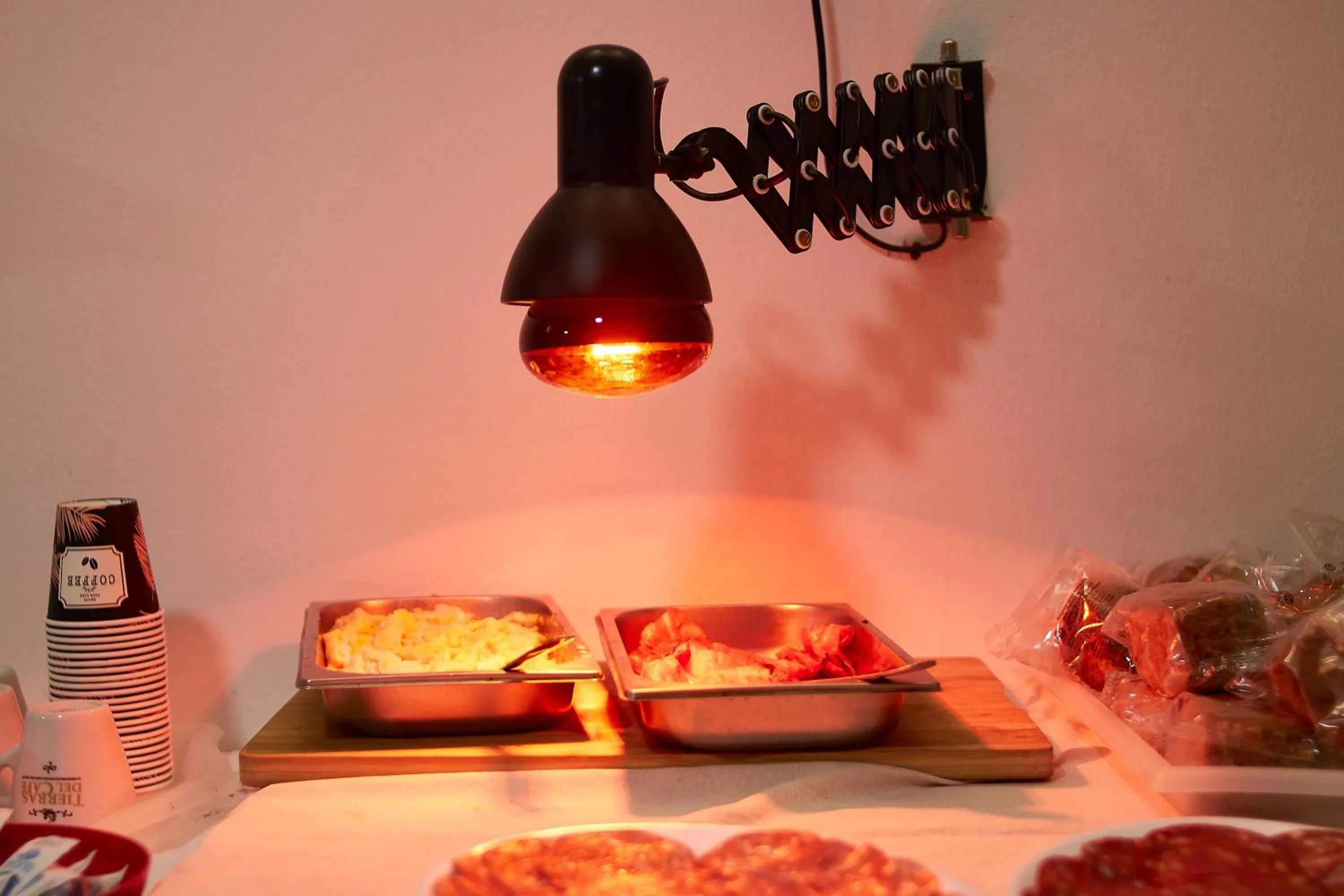 Buffet breakfast in Hotel Virgen de los Reyes