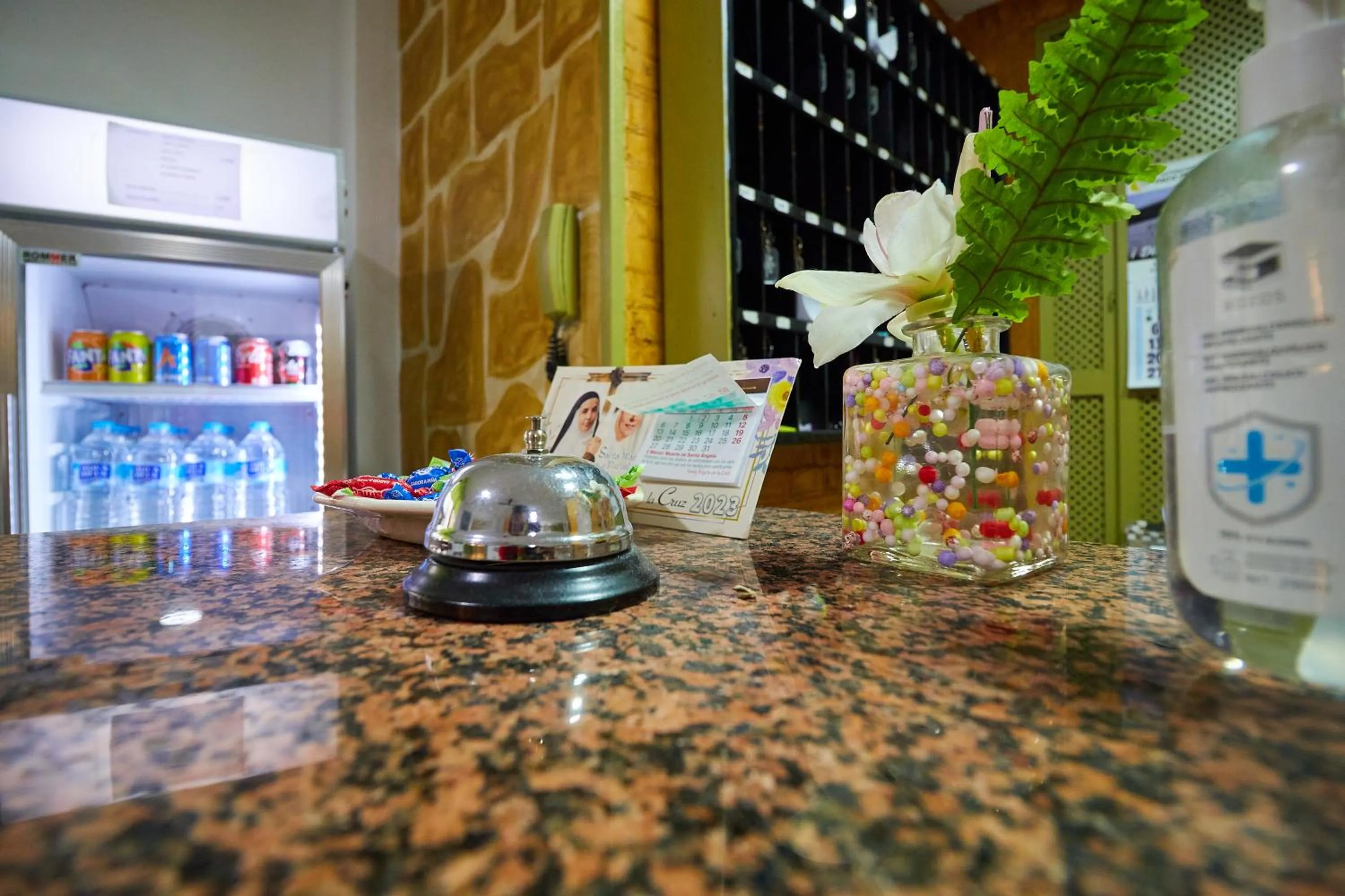 Lobby or reception in Hotel Virgen de los Reyes