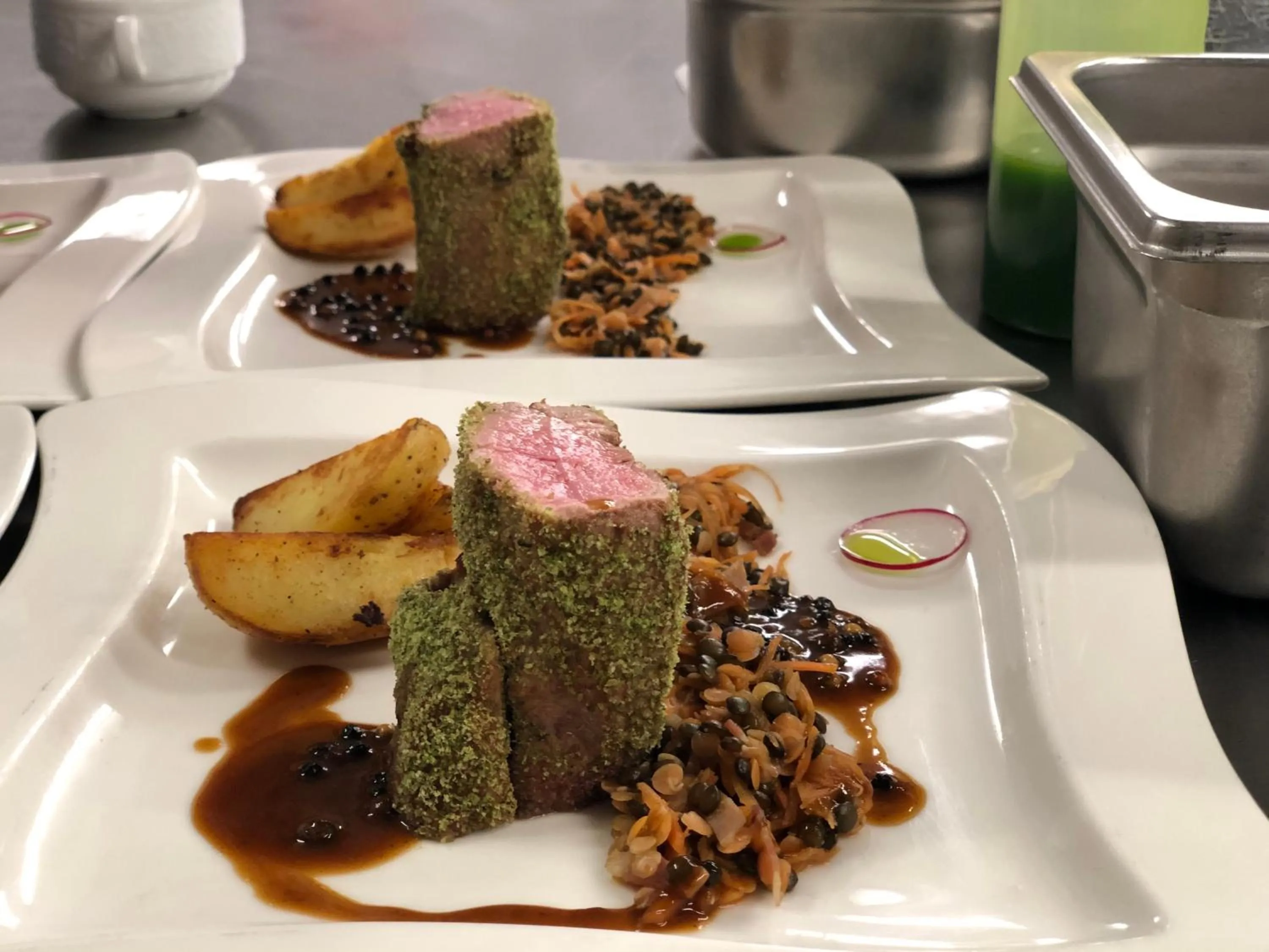 Food and drinks in Hotel Central La Fainera Superior