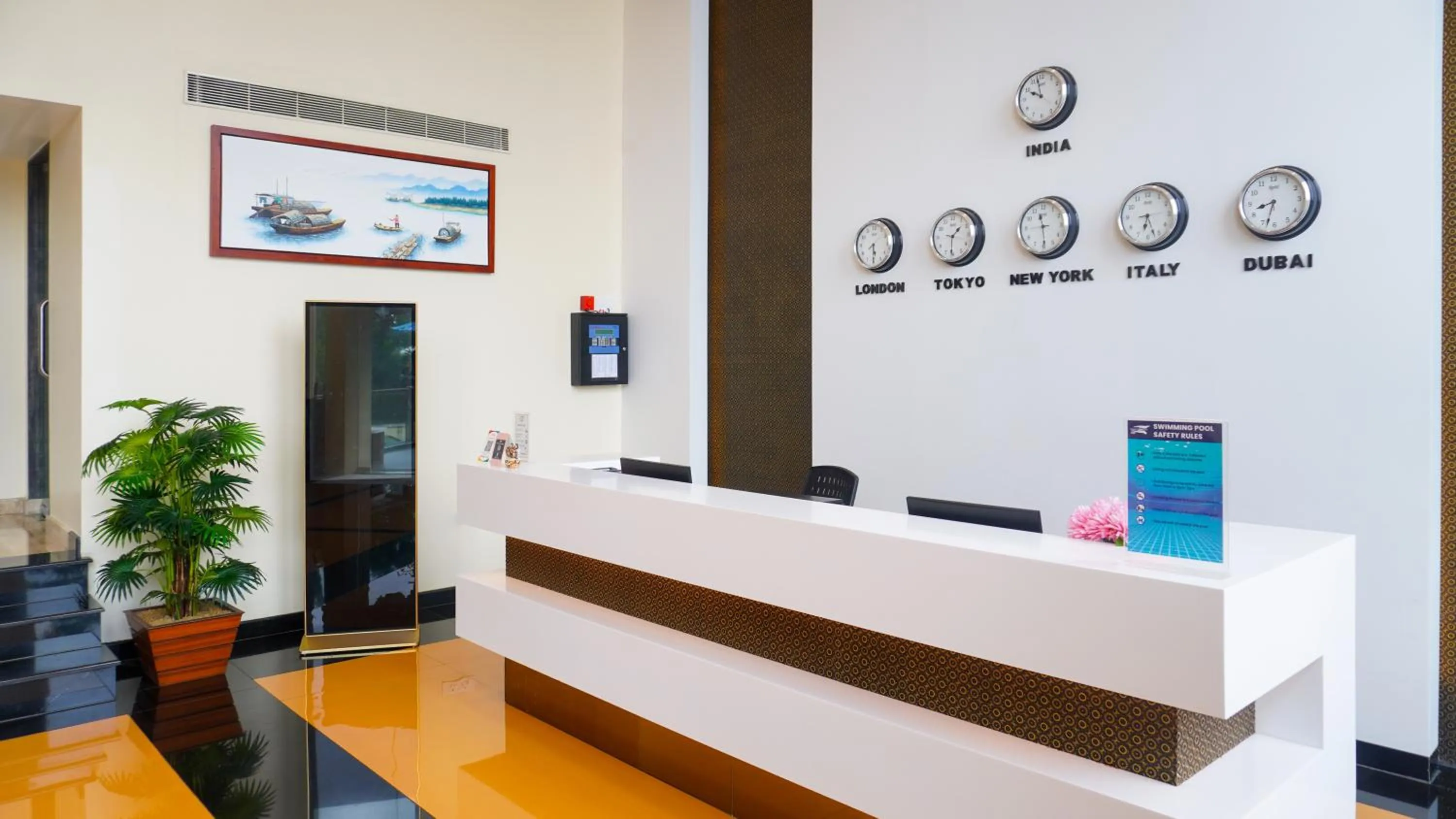 Lobby or reception in Hotel Mansha Regency