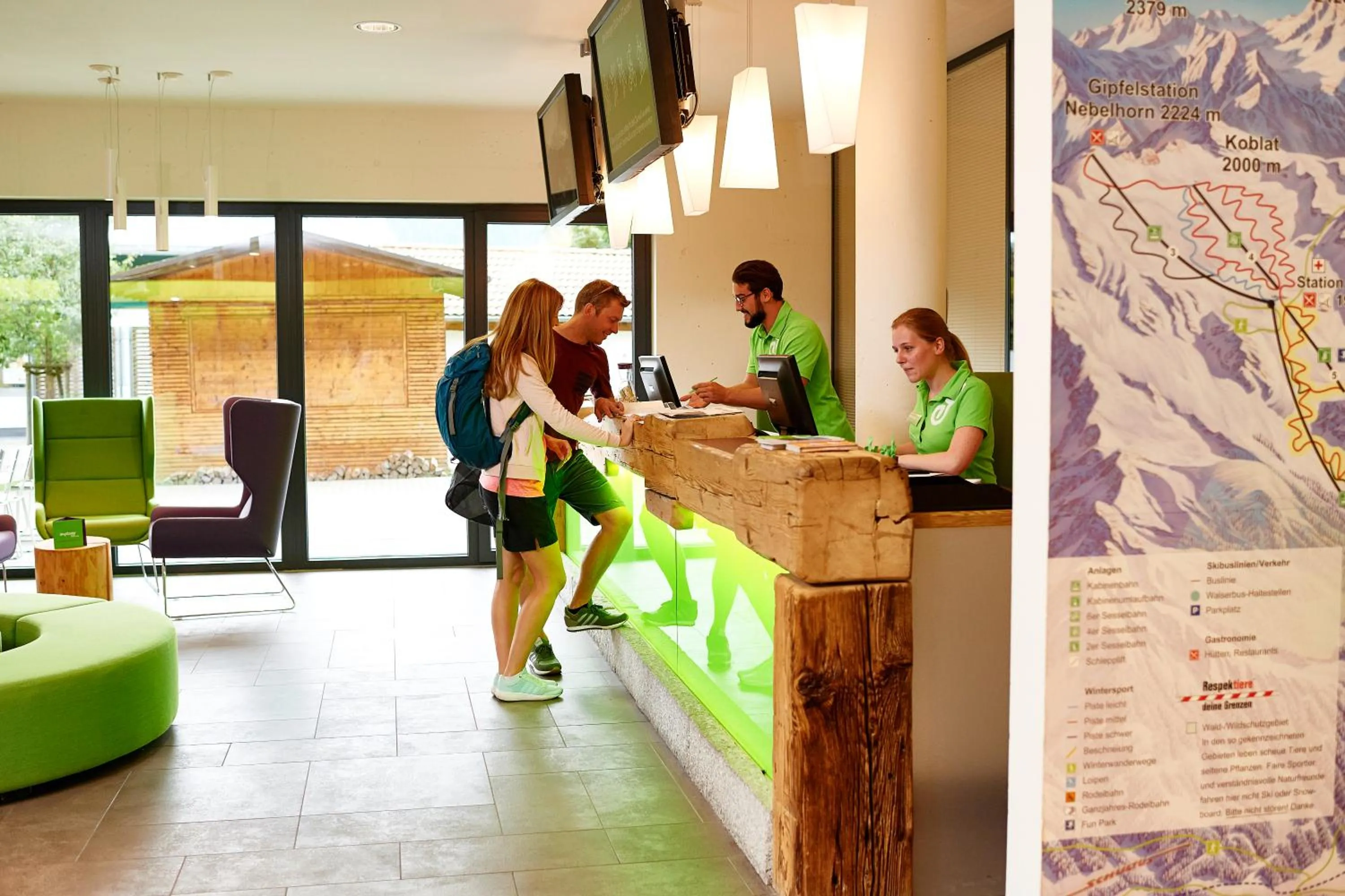 Lobby or reception in Explorer Hotel Ötztal