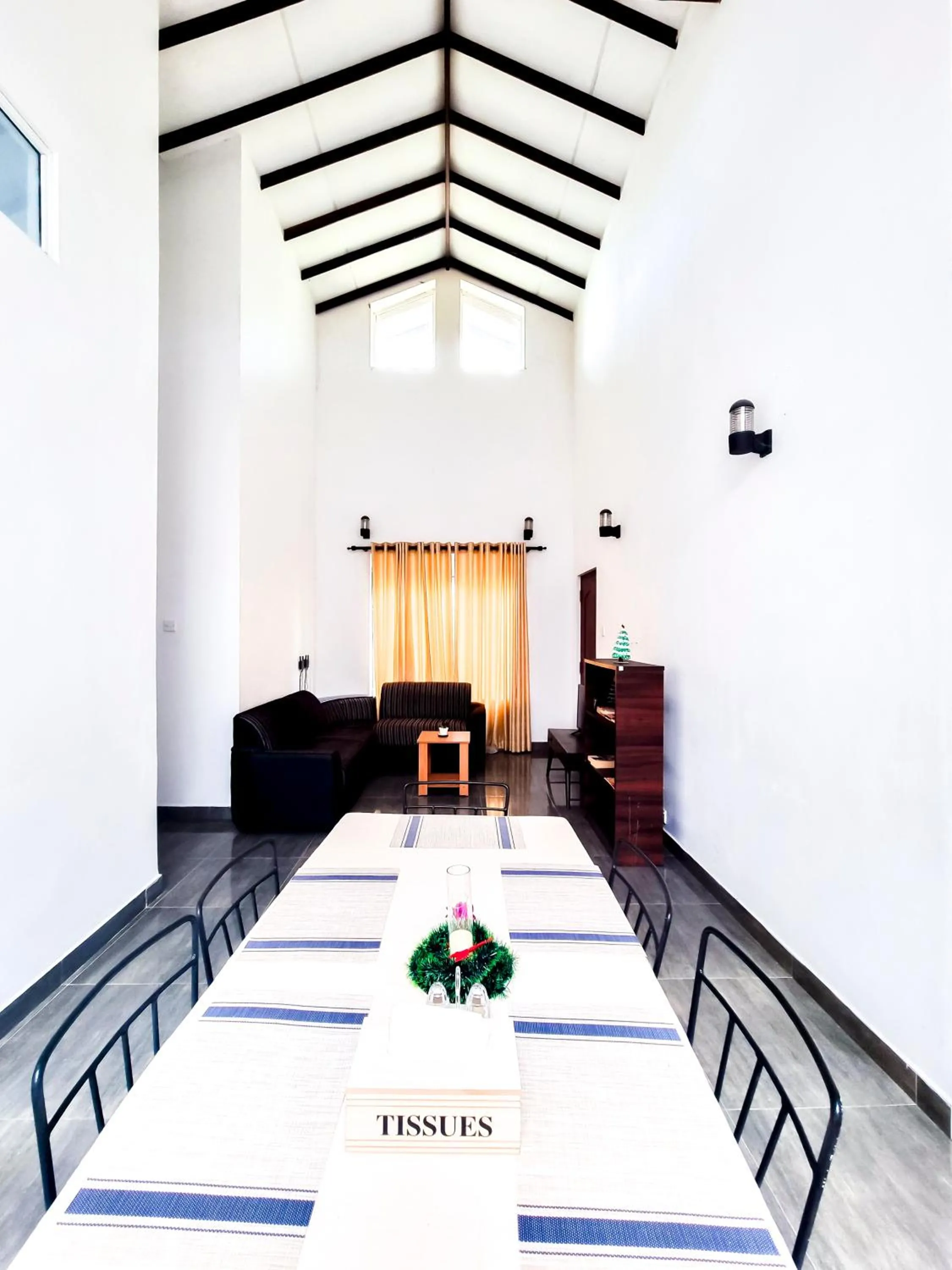 Seating area in HOSTEL KATUNAYAKE At COLOMBO AIRPORT TRANSIT