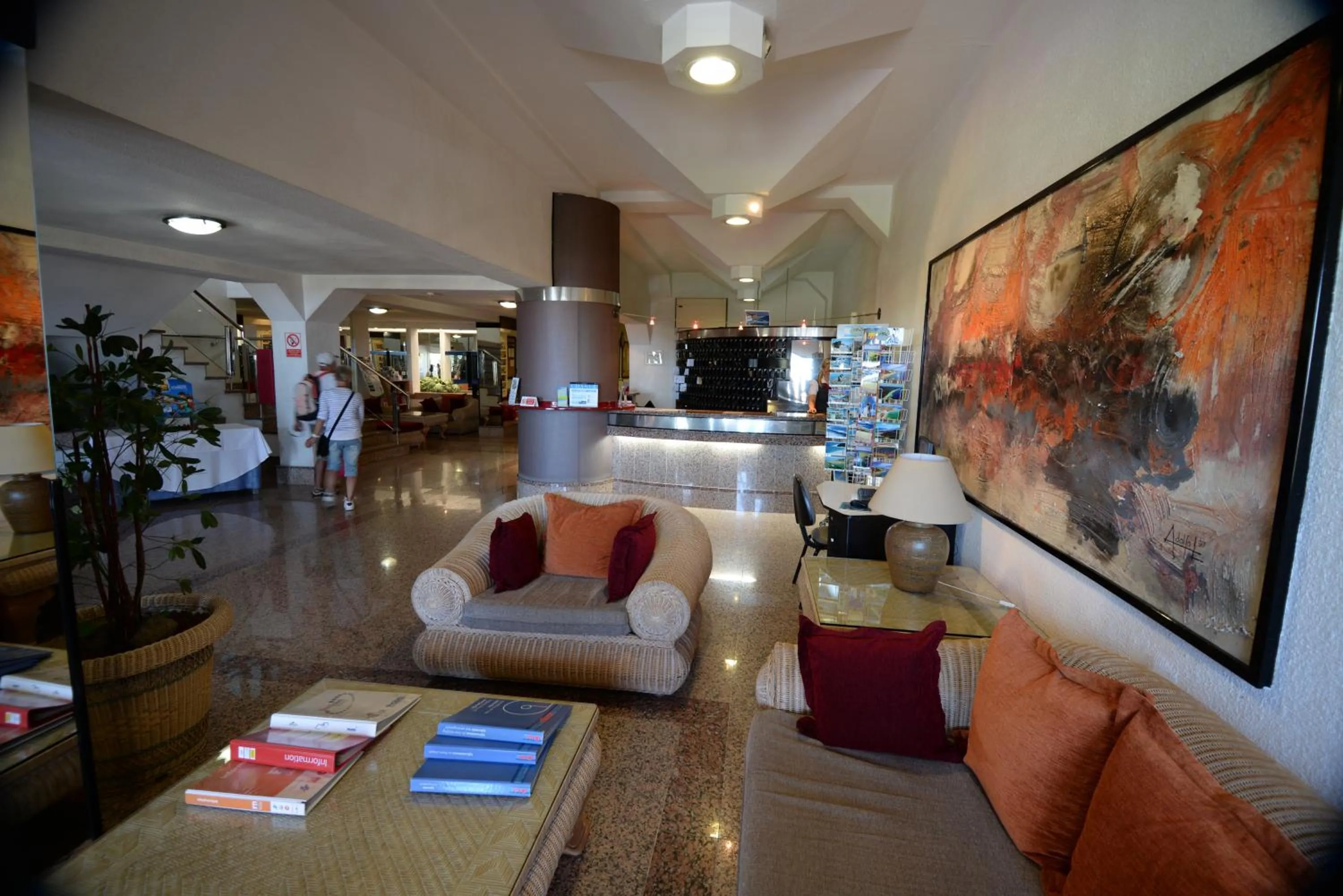 Lobby or reception in Apartamentos Palm Garden