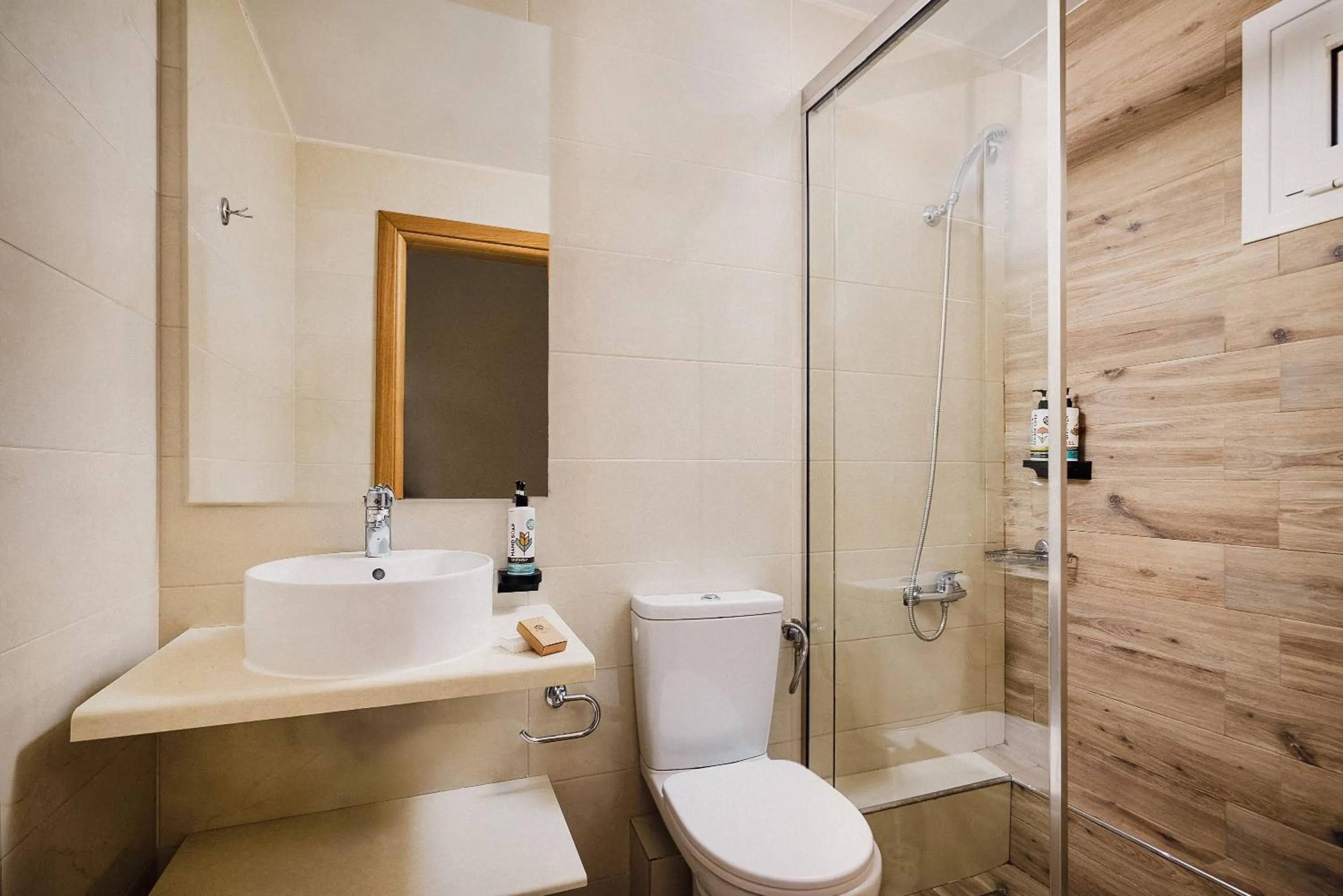 Bathroom in Malia Bay Beach Hotel & Bungalows