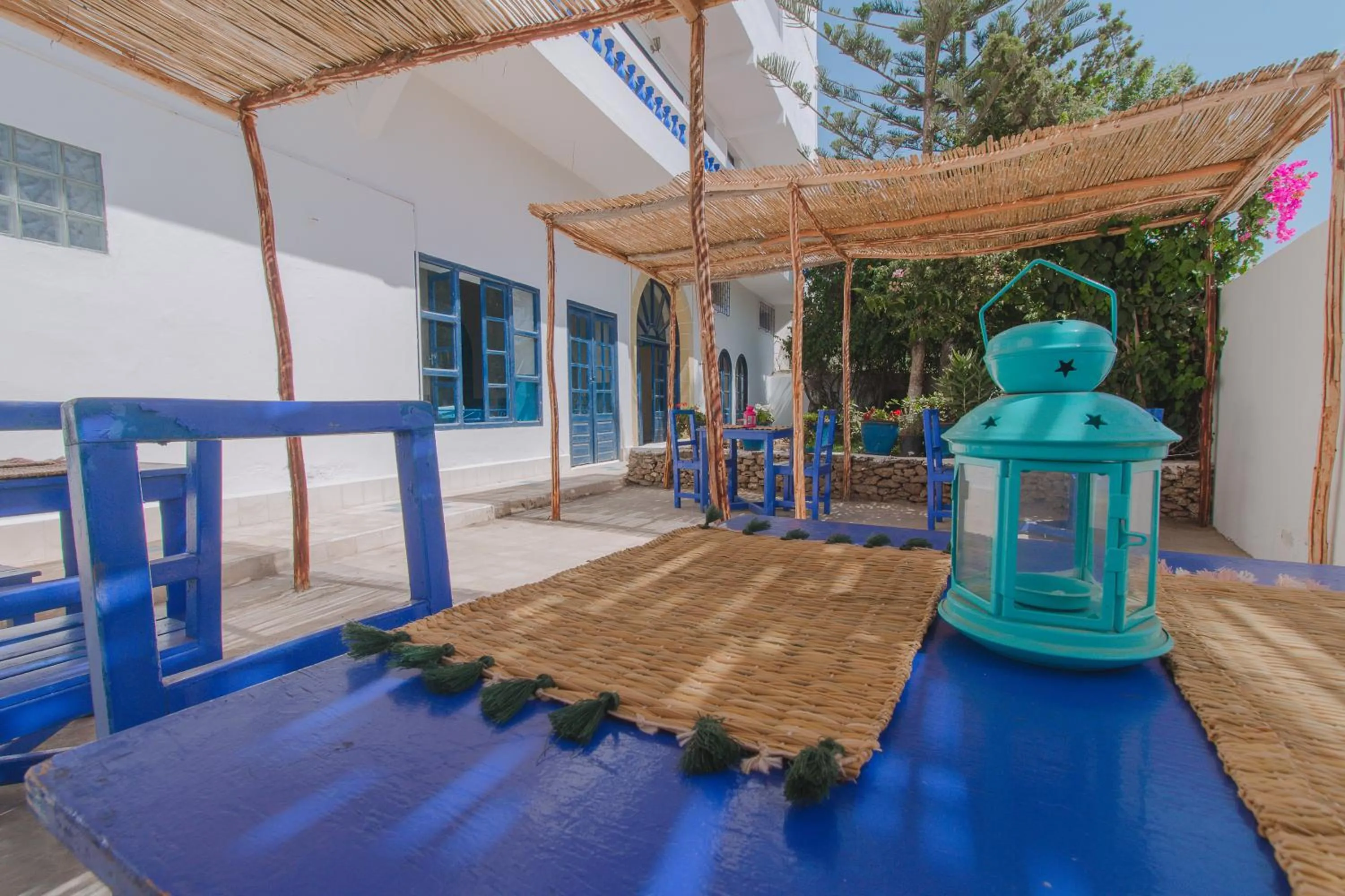 Patio in Auberge du Marabout