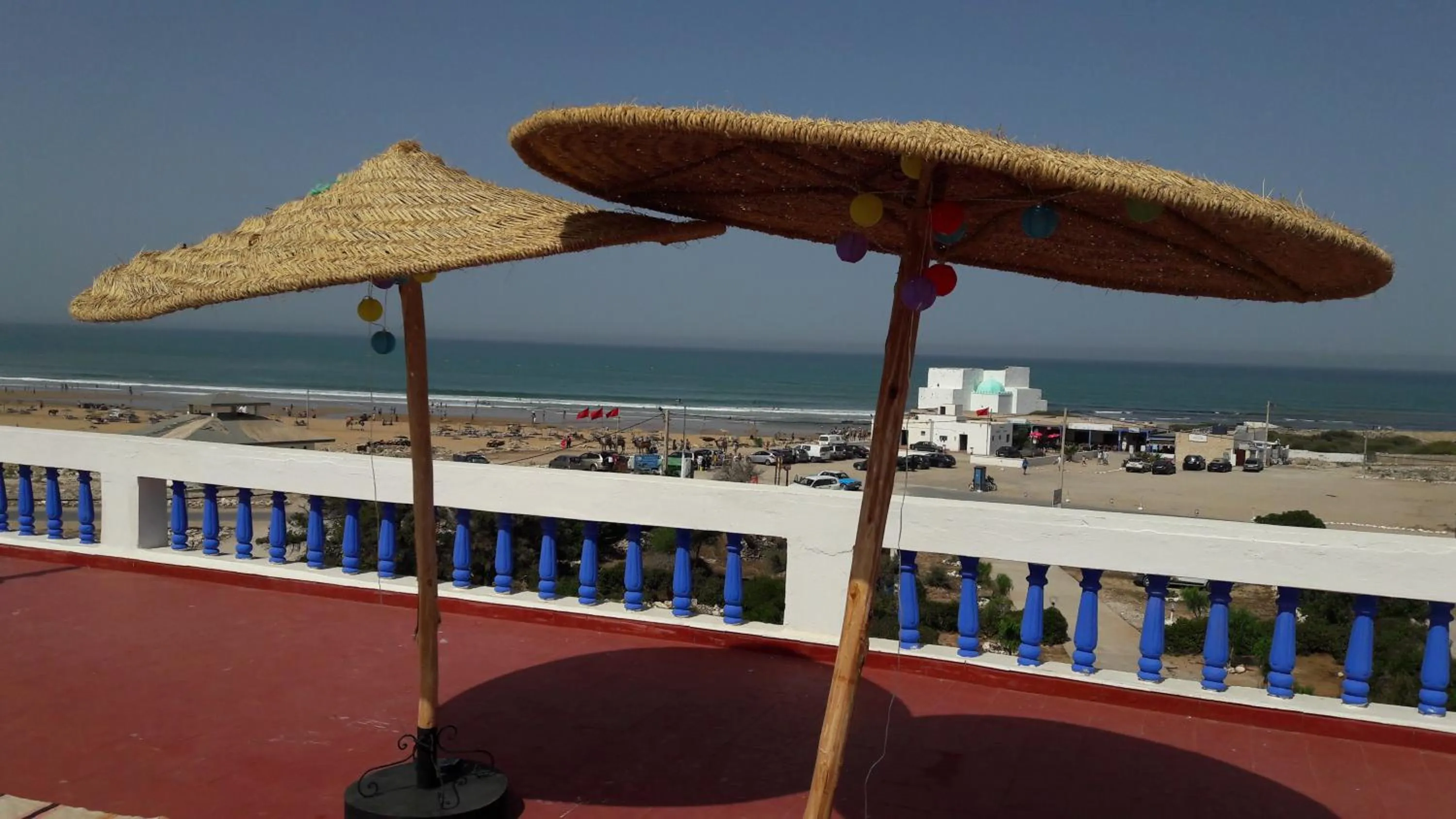 Patio in Auberge du Marabout