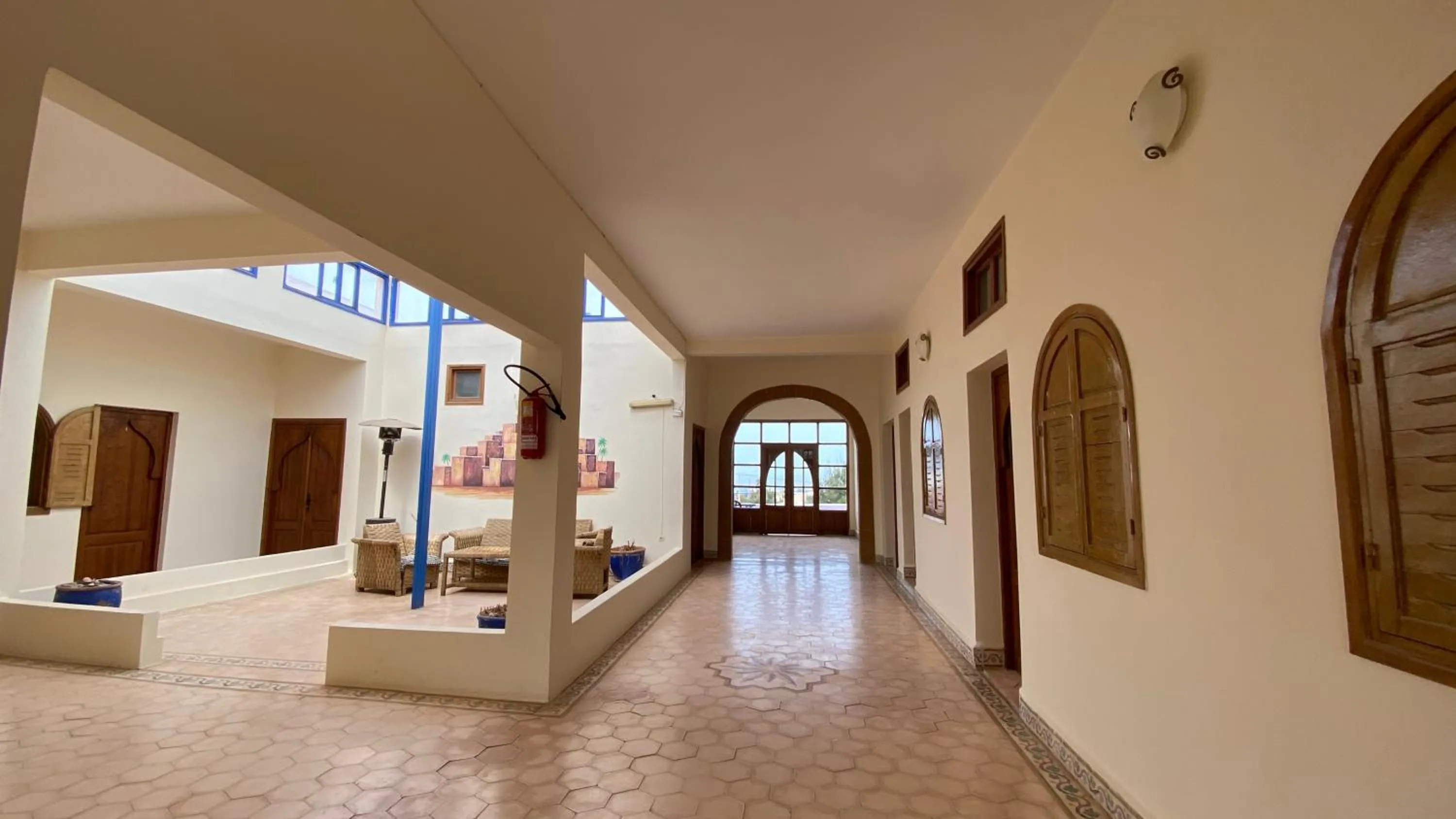 Living room in Auberge du Marabout