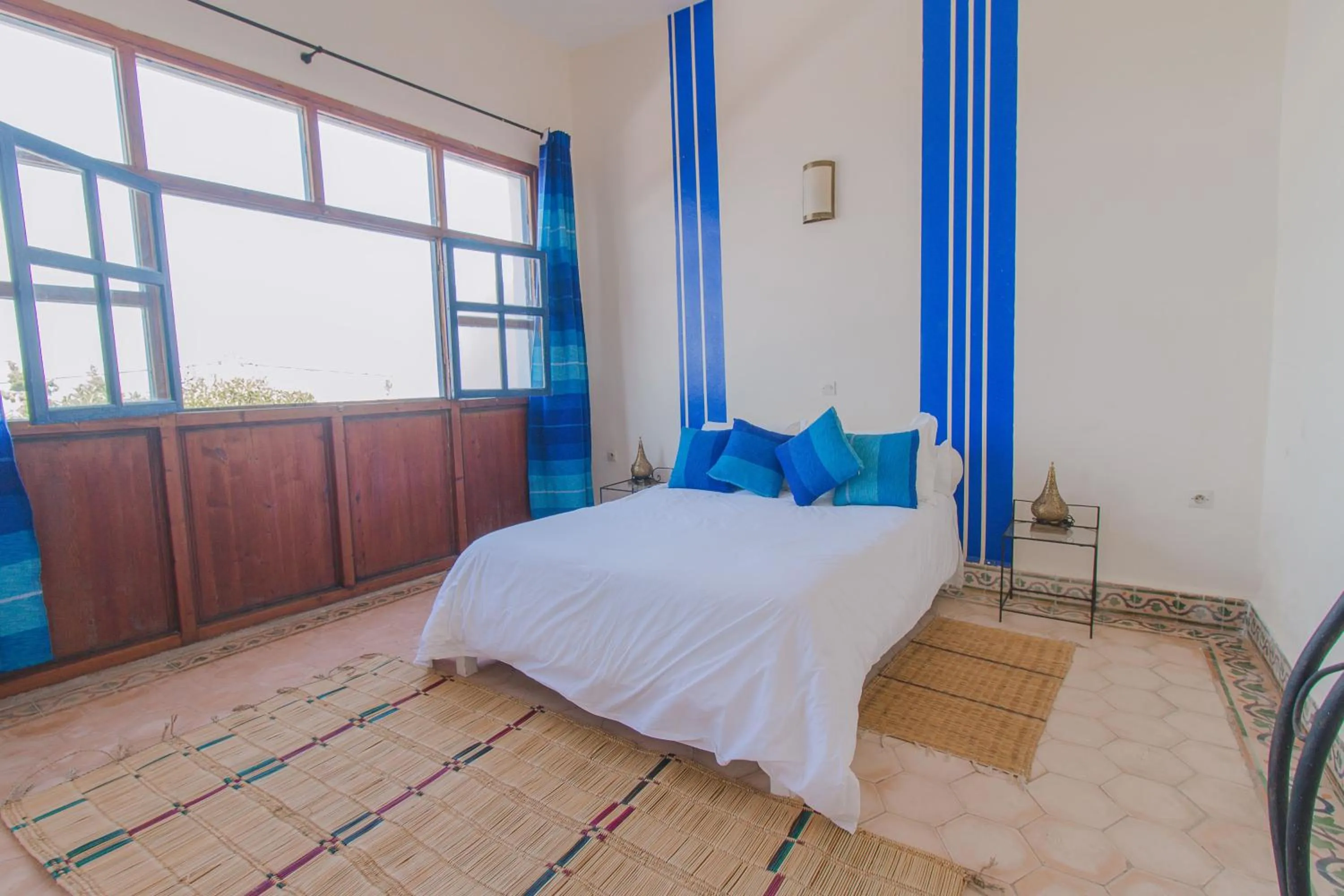 Bed in Auberge du Marabout