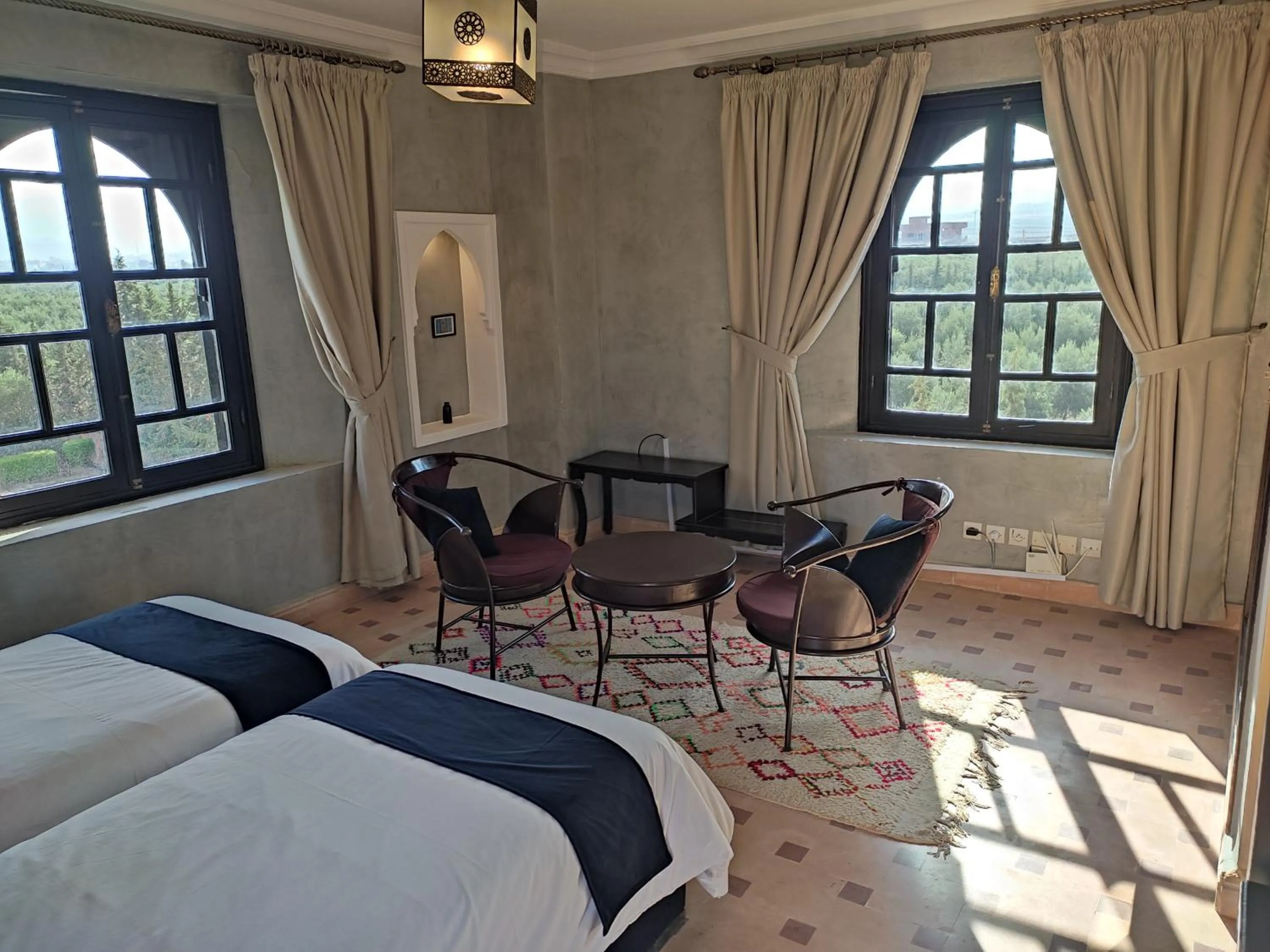 Twin Room in Kasbah ATFEL