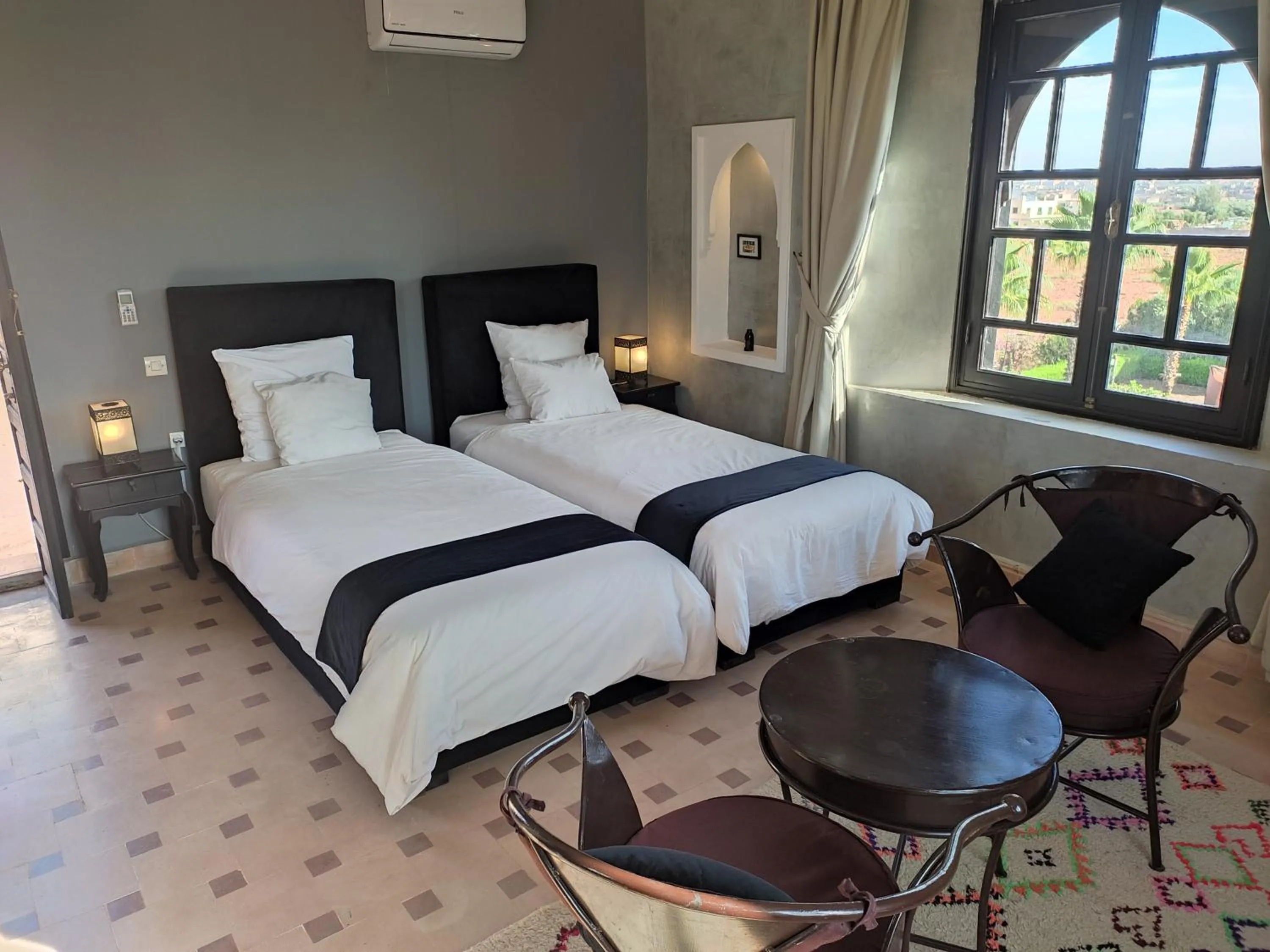 Twin Room in Kasbah ATFEL
