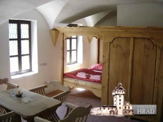Bed in Penzion Hrad