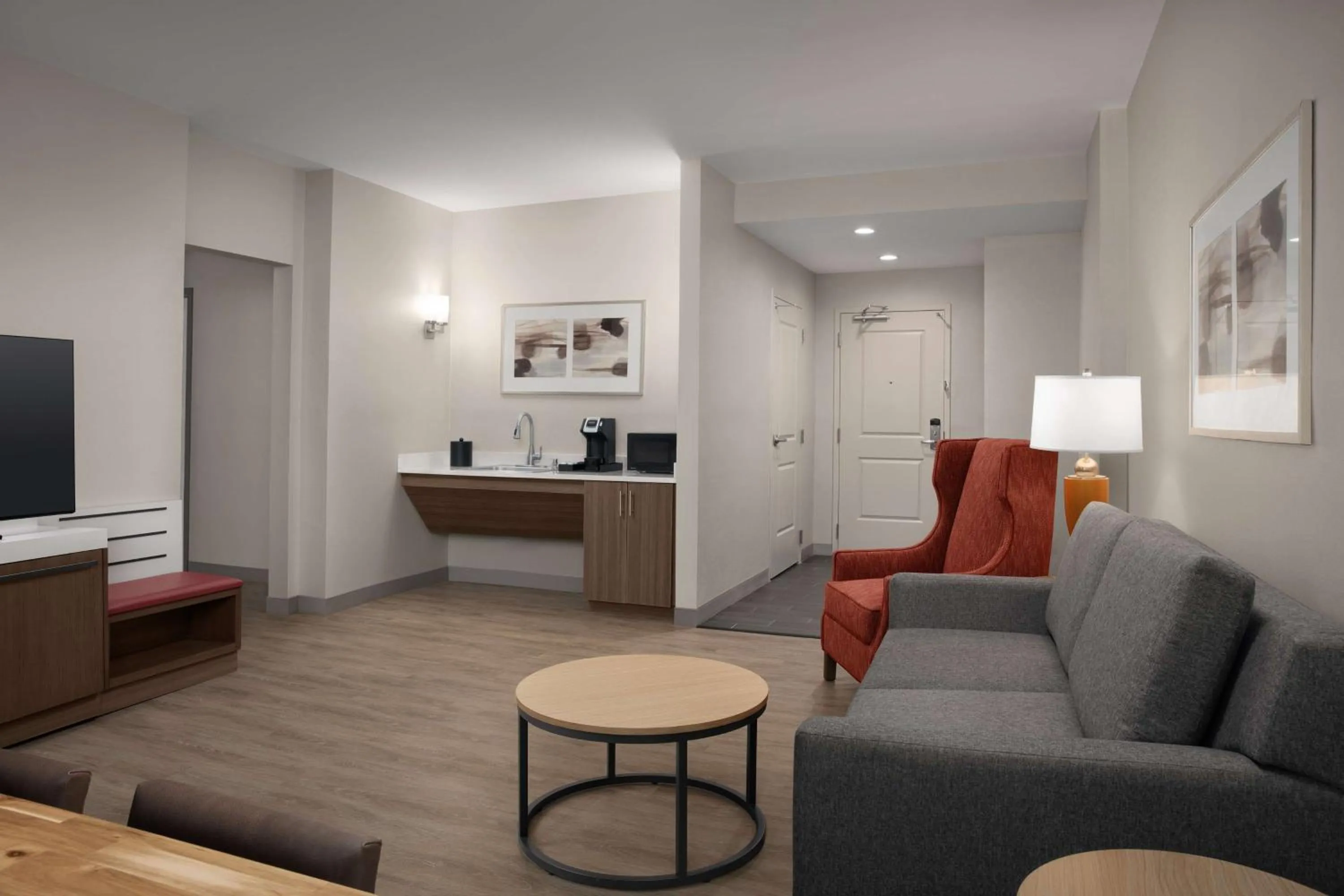 Living room in Hilton Garden Inn Philadelphia-Fort Washington