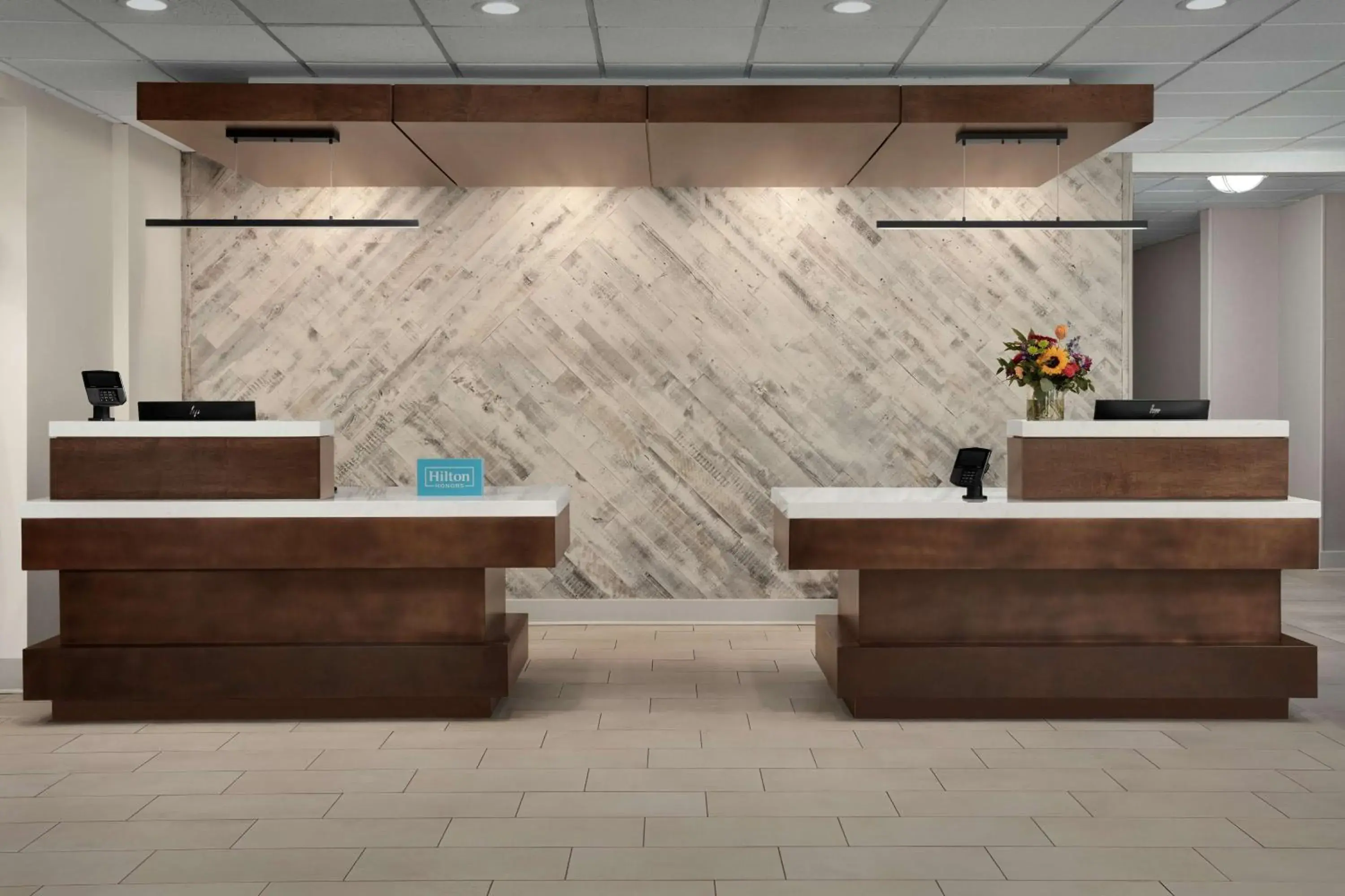 Lobby or reception in Hilton Garden Inn Philadelphia-Fort Washington Lobby or reception in Hilton Garden Inn Philadelphia-Fort Washington