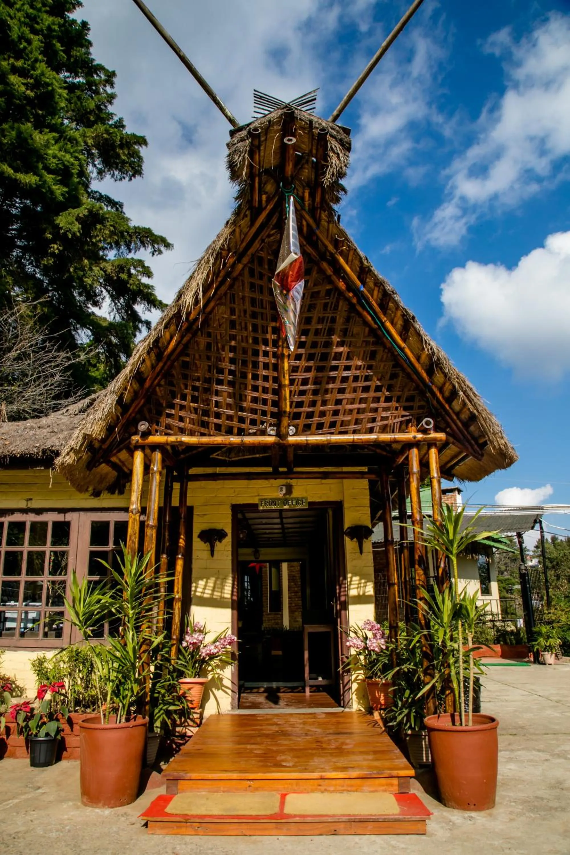 Facade/entrance in Niraamaya Retreats Aradura Kohima