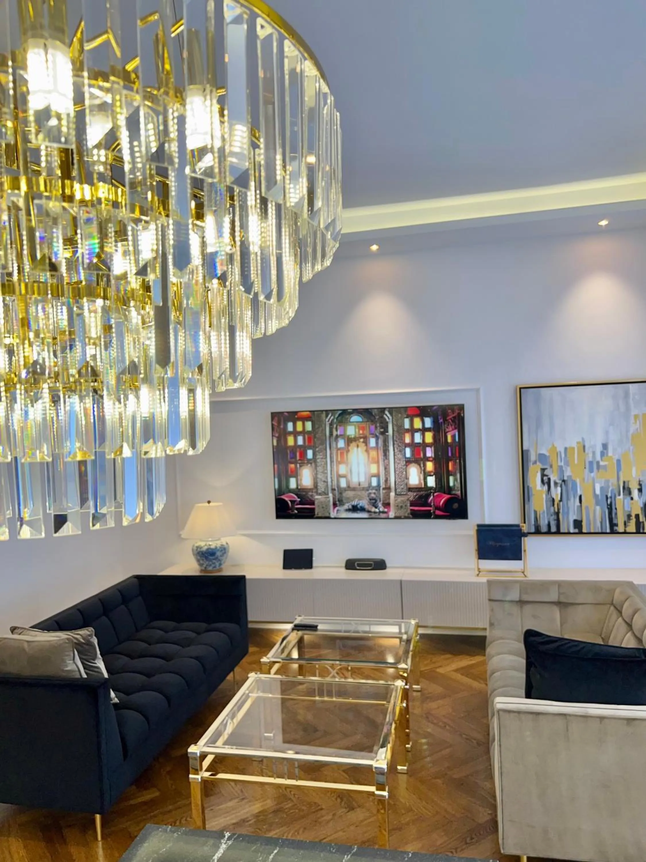 Living room in MONDRIAN Luxury Suites UNESCO Old Town