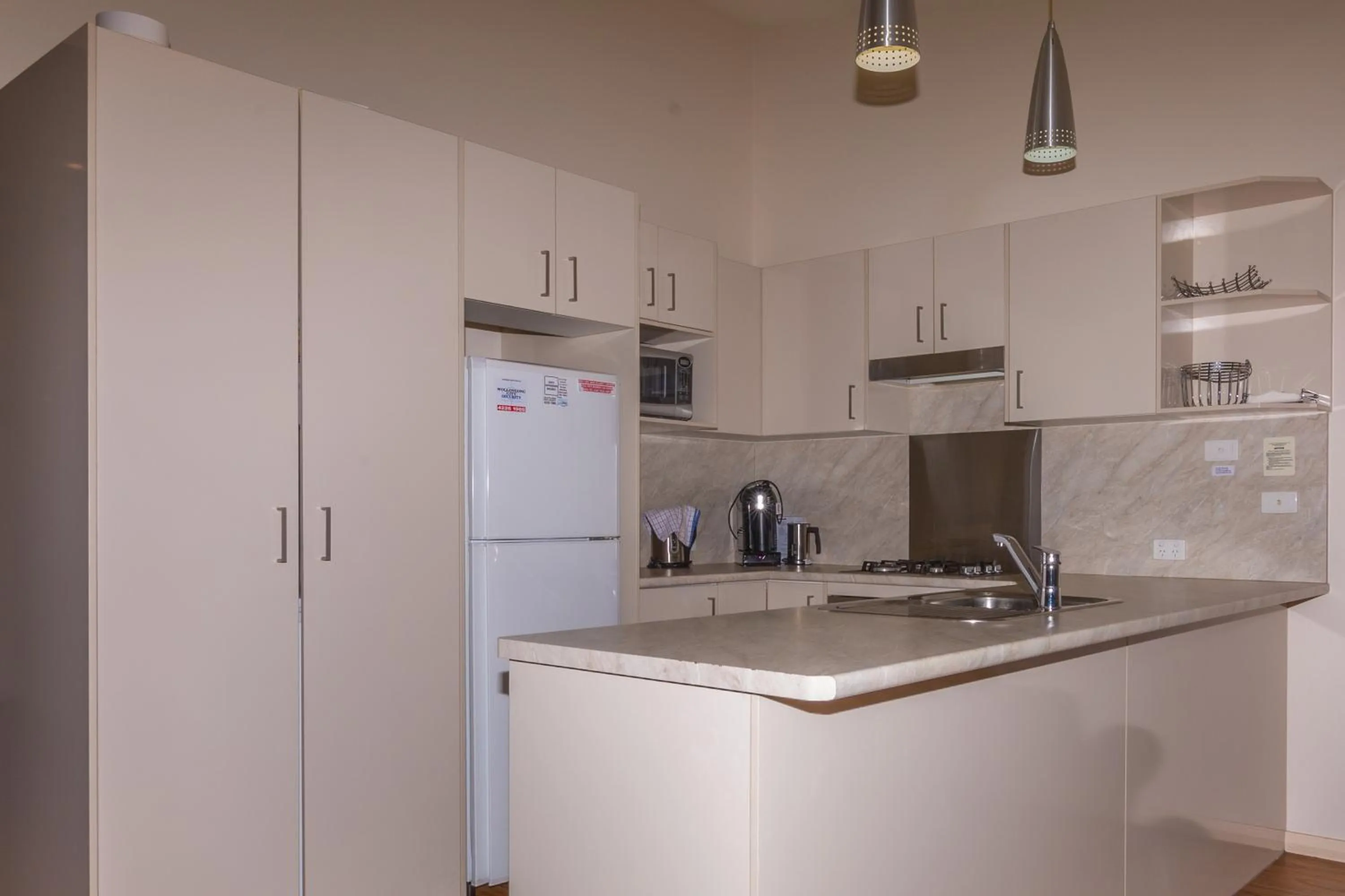 Kitchen or kitchenette in Wollongong Surf Leisure Resort