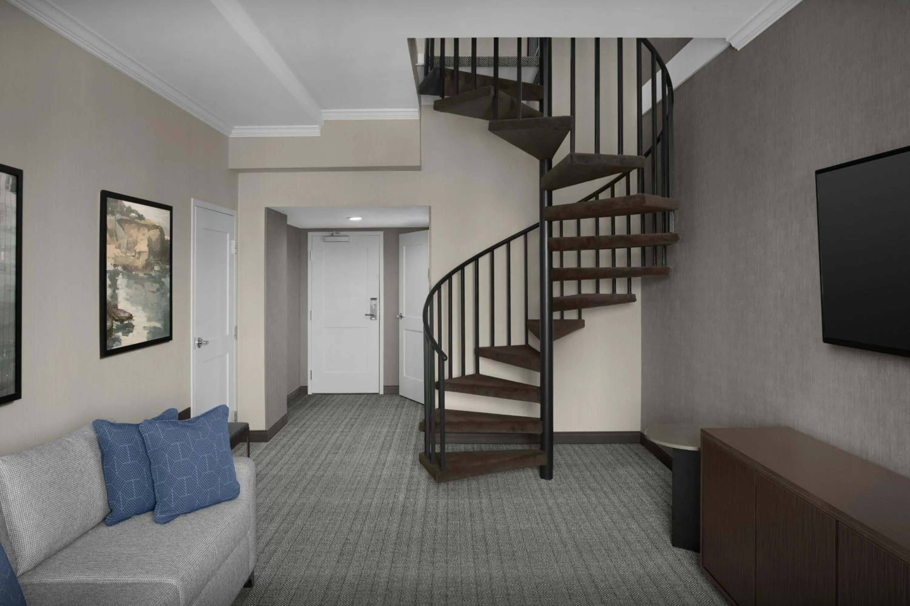 Living room in Courtyard by Marriott San Diego Downtown Little Italy