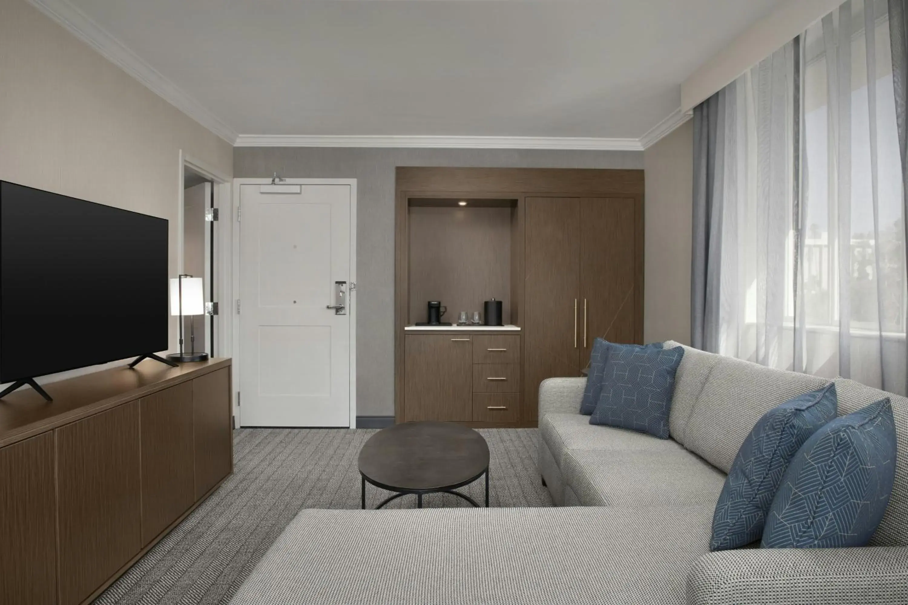 Living room in Courtyard by Marriott San Diego Downtown Little Italy Living room in Courtyard by Marriott San Diego Downtown Little Italy