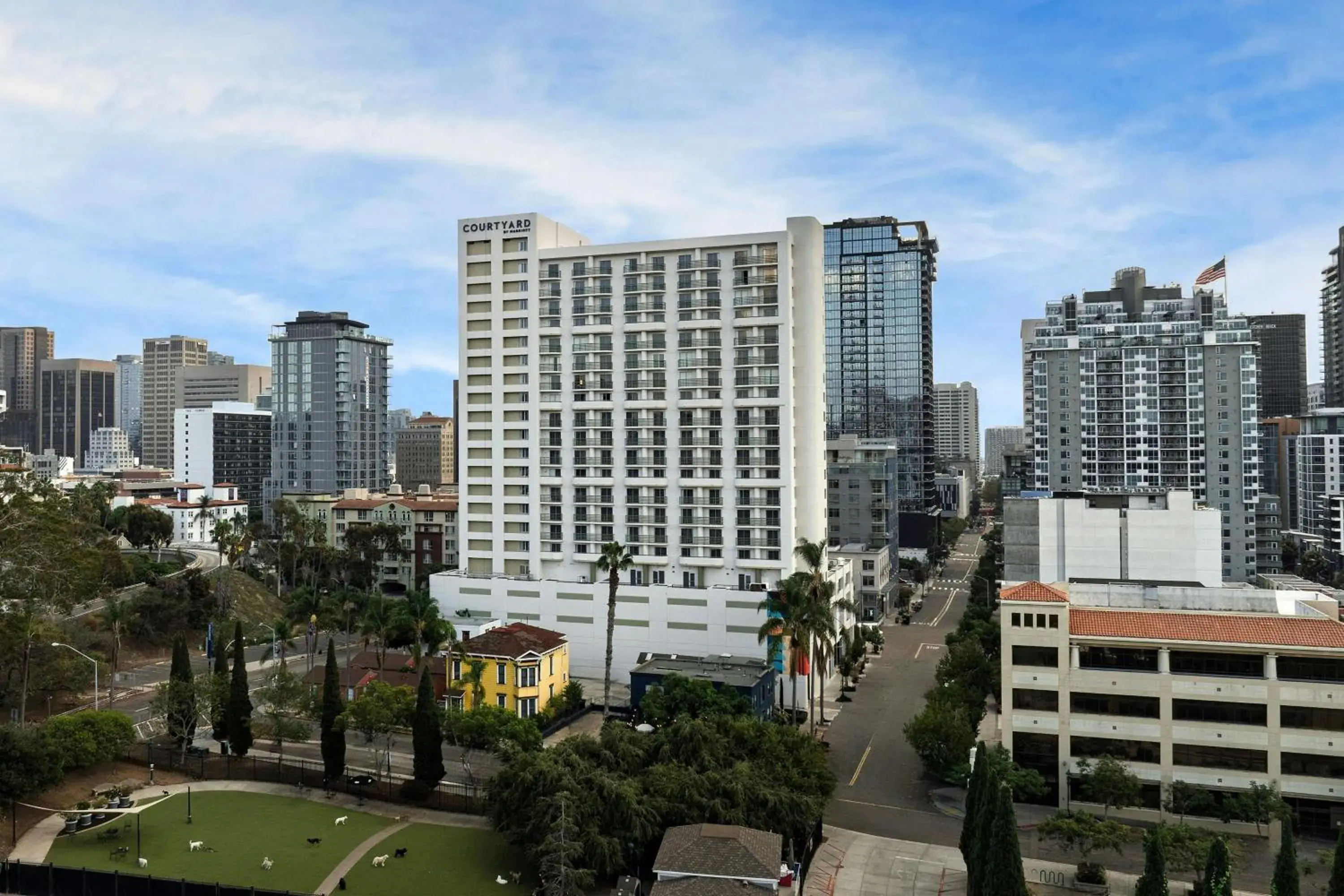 Property building in Courtyard by Marriott San Diego Downtown Little Italy Property building in Courtyard by Marriott San Diego Downtown Little Italy