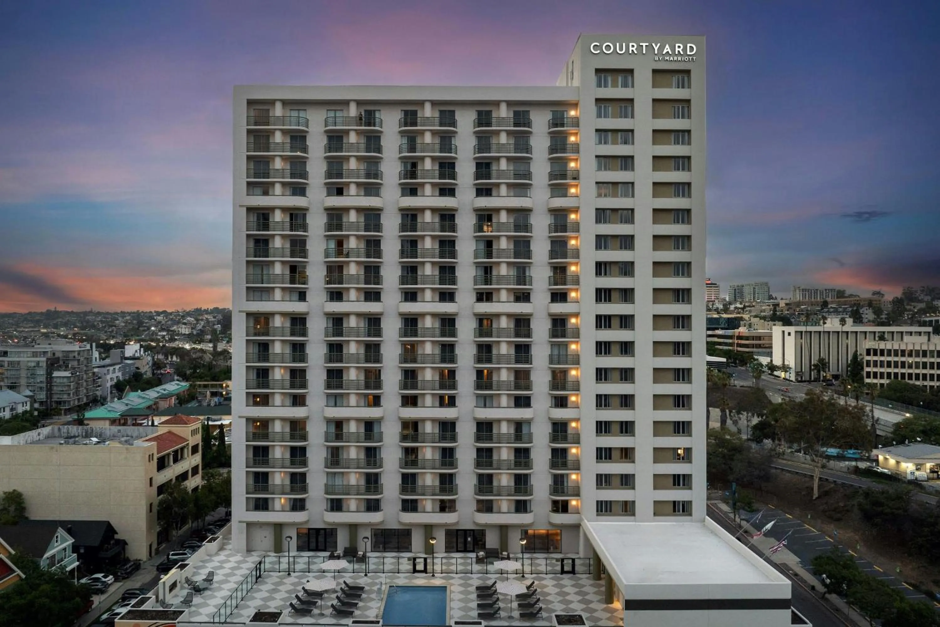 Property building in Courtyard by Marriott San Diego Downtown Little Italy