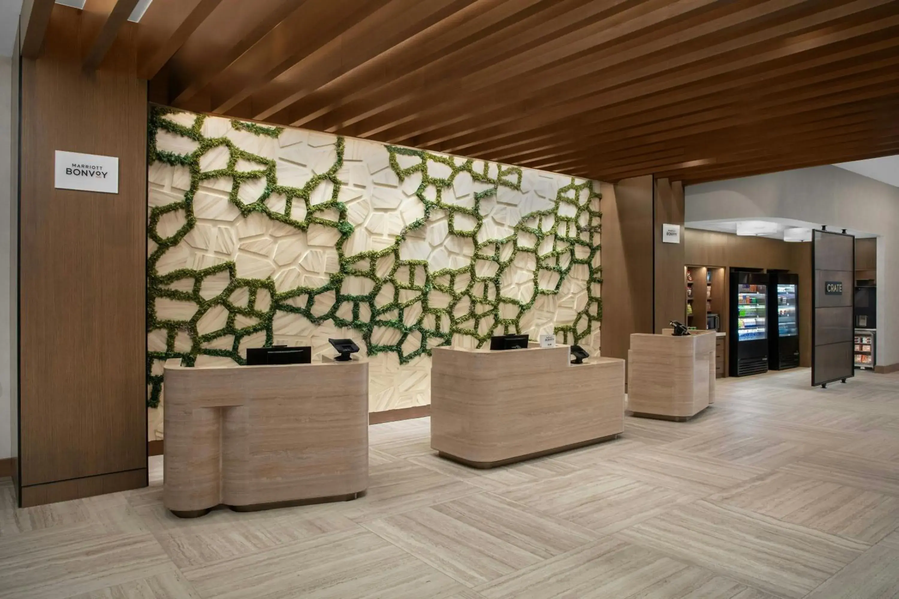 Lobby or reception in Courtyard by Marriott San Diego Downtown Little Italy Lobby or reception in Courtyard by Marriott San Diego Downtown Little Italy