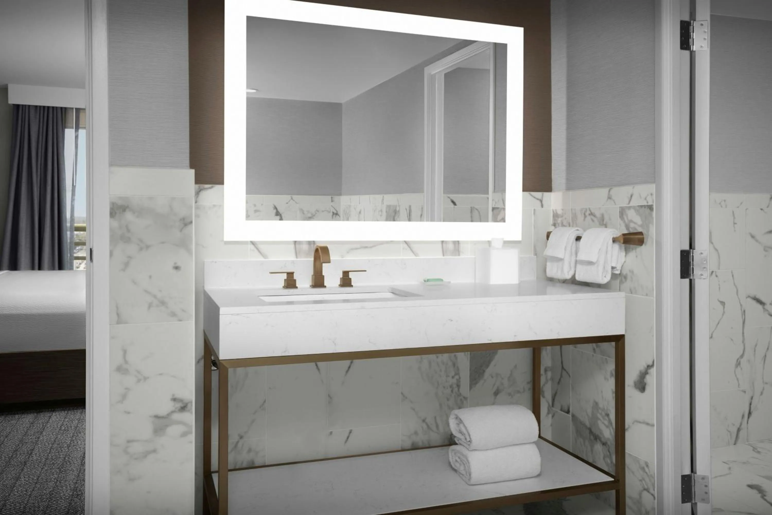 Bedroom in Courtyard by Marriott San Diego Downtown Little Italy