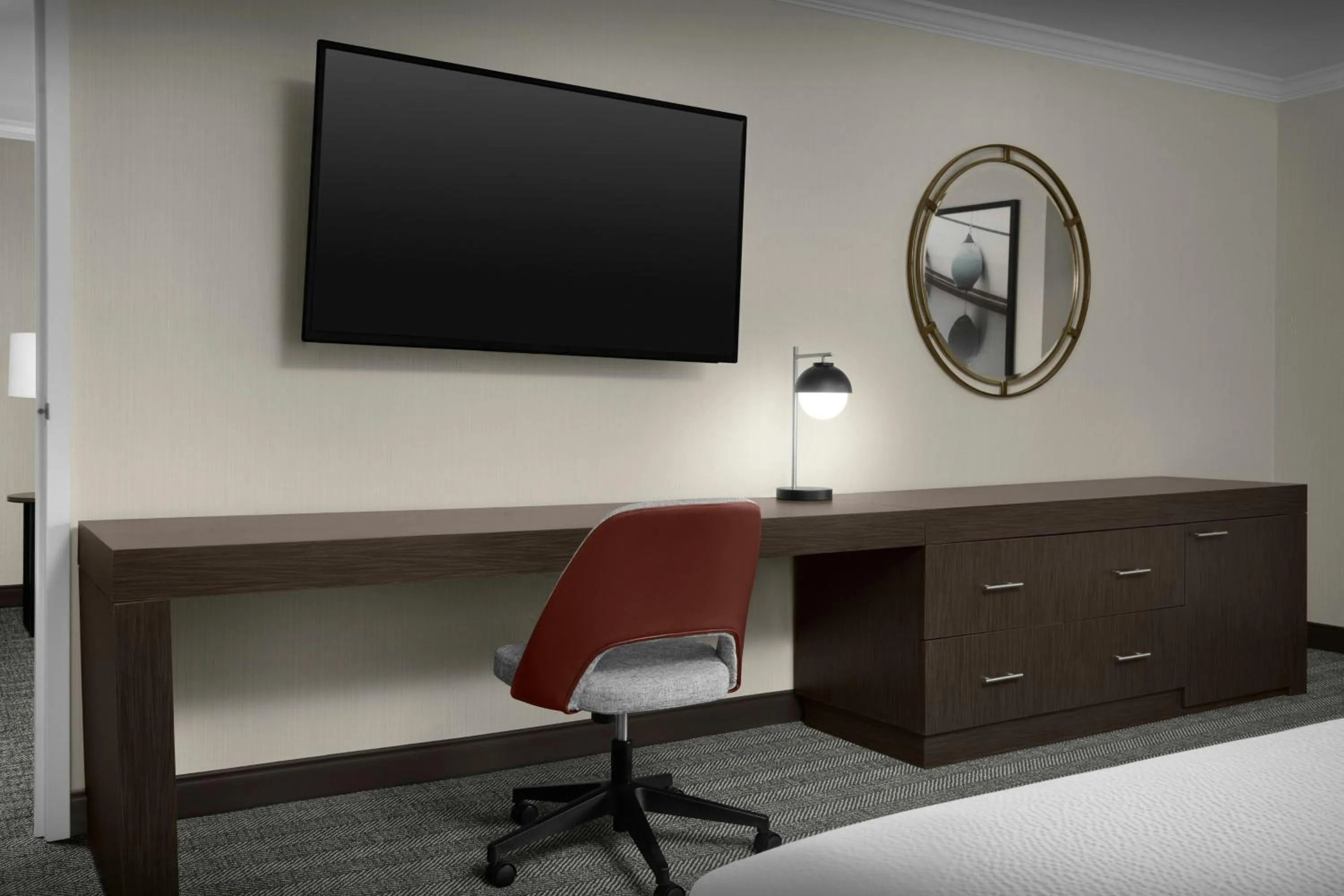 Photo of the whole room, Bed in Courtyard by Marriott San Diego Downtown Little Italy