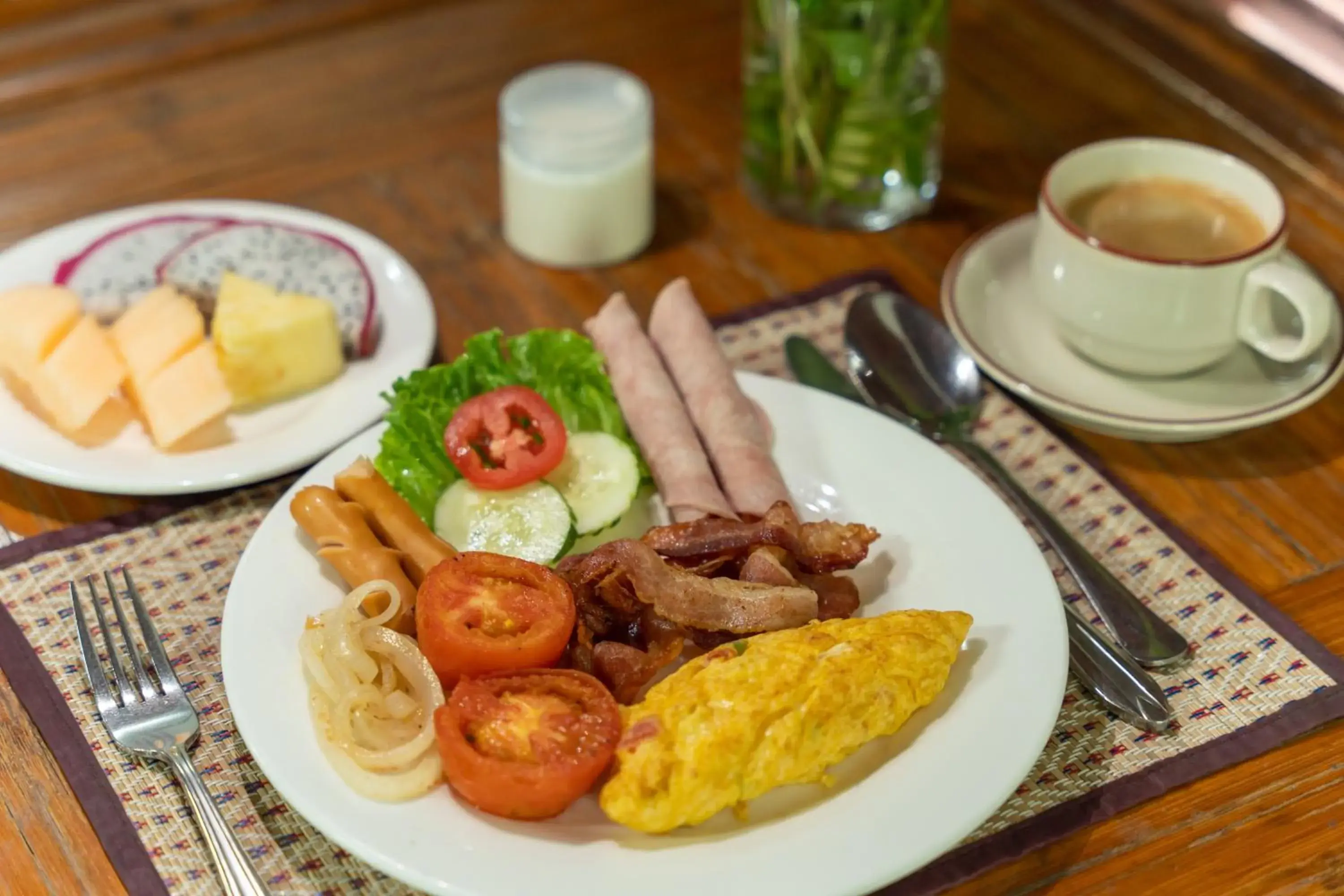 Breakfast in Muangthong Boutique Hotel Breakfast in Muangthong Boutique Hotel