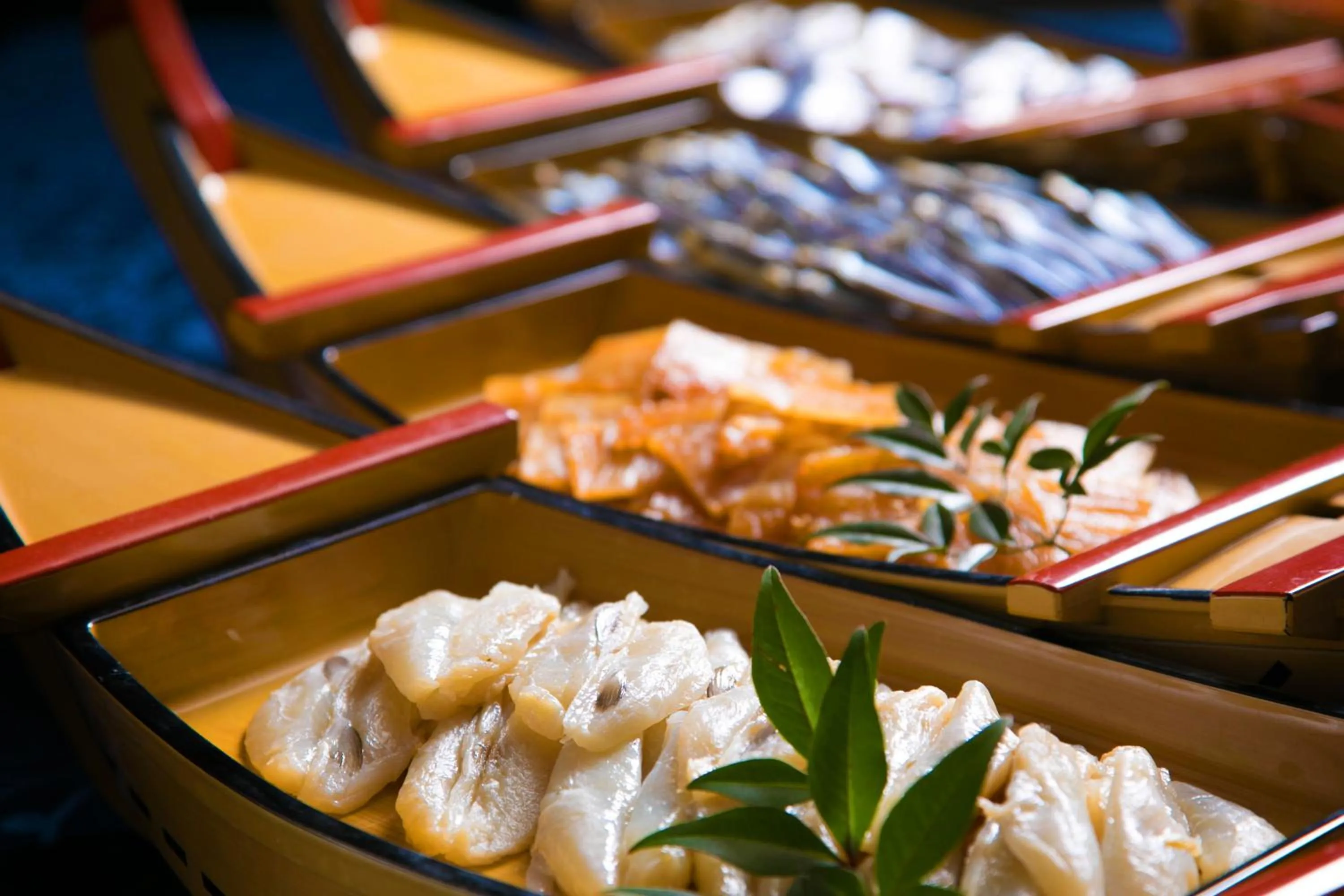 Food close-up in Toba View Hotel Hanashinju