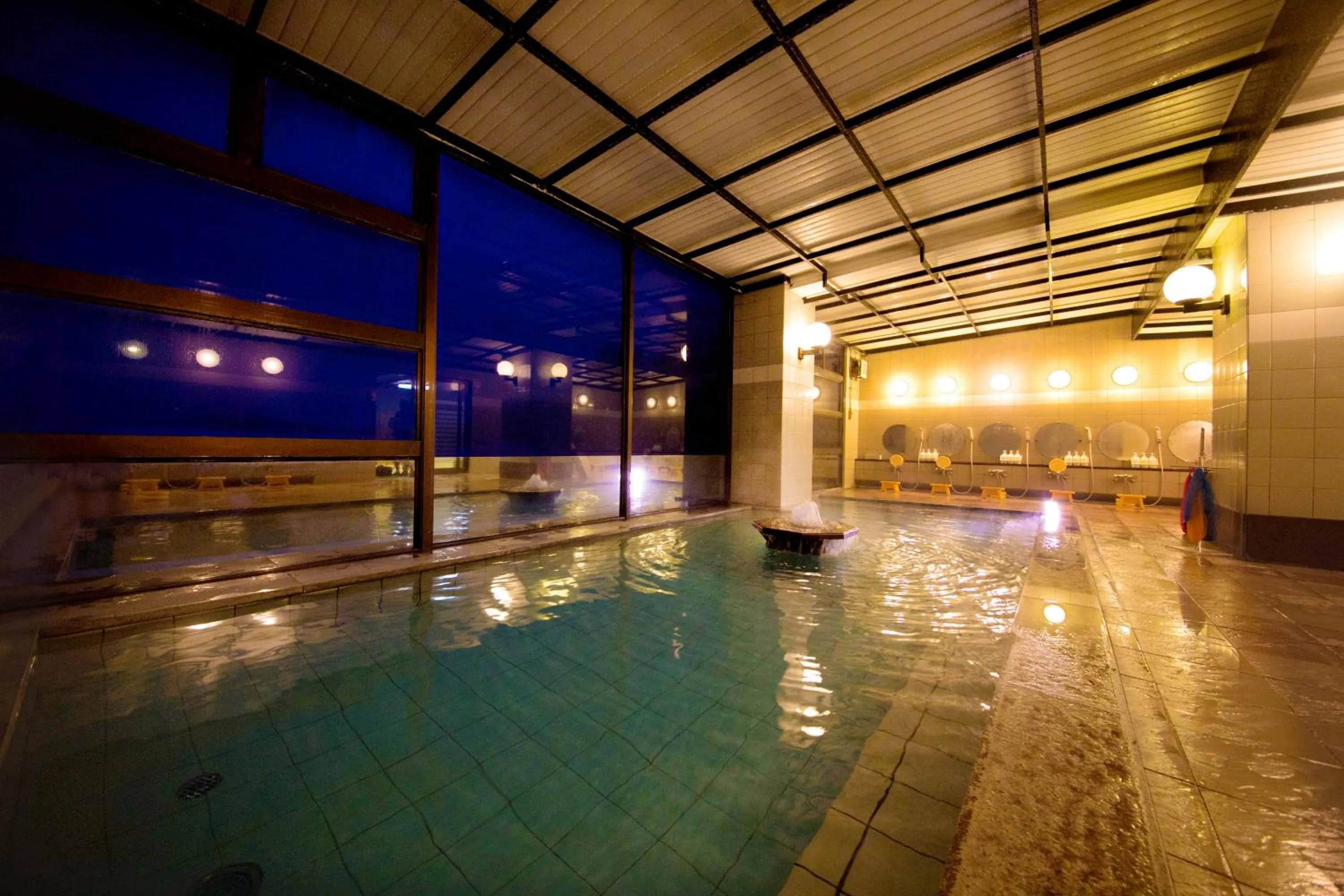 Hot Spring Bath in Toba View Hotel Hanashinju