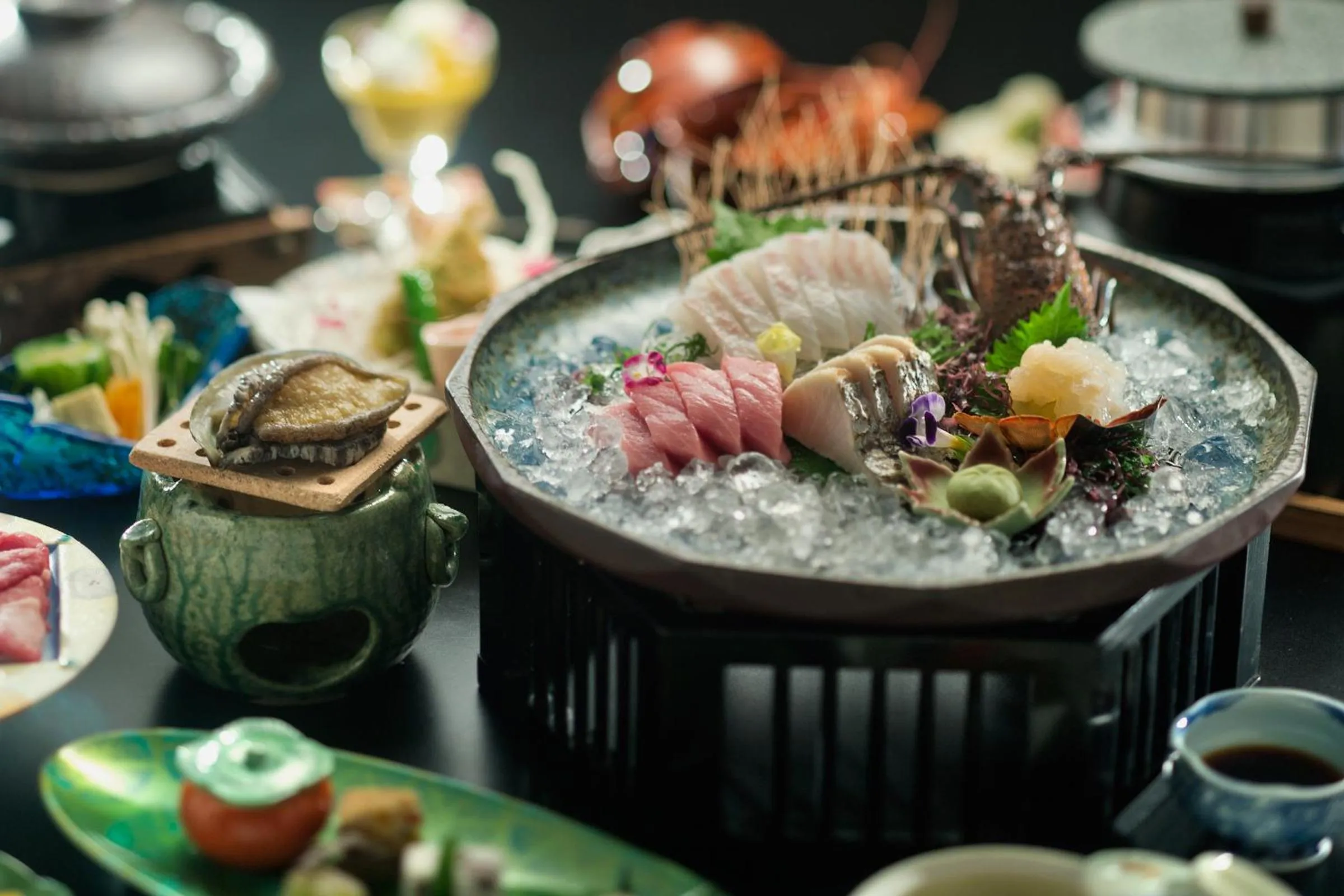 Dinner in Toba View Hotel Hanashinju