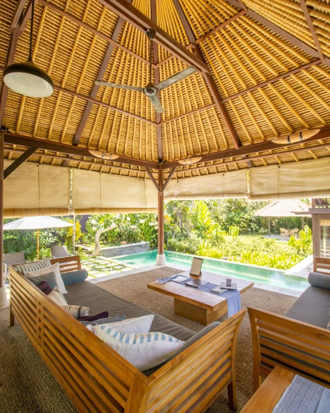 Seating area in Tamu Seseh