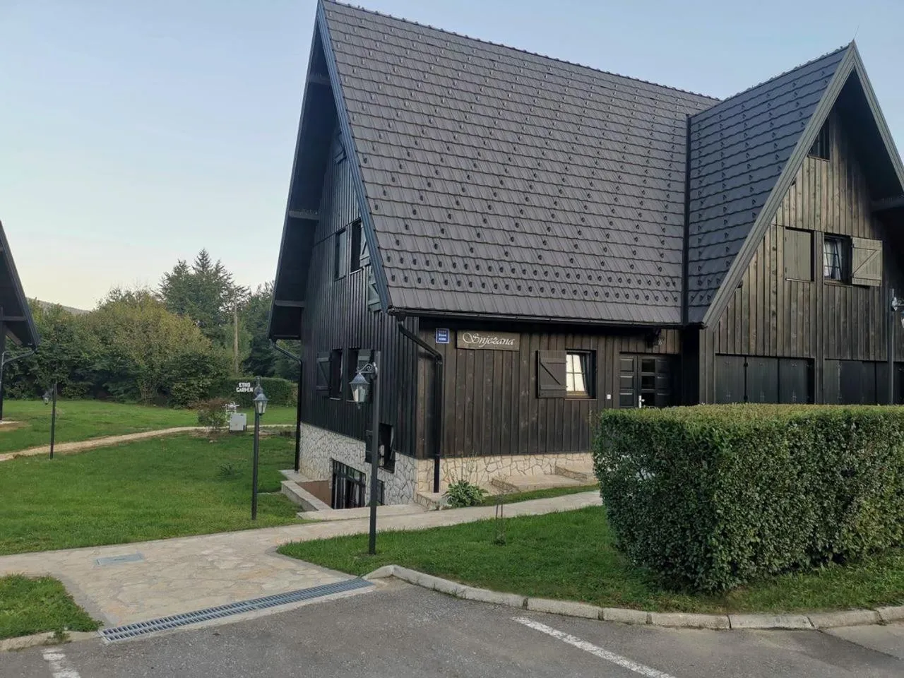 Property building in Plitvice Luxury Etno Garden