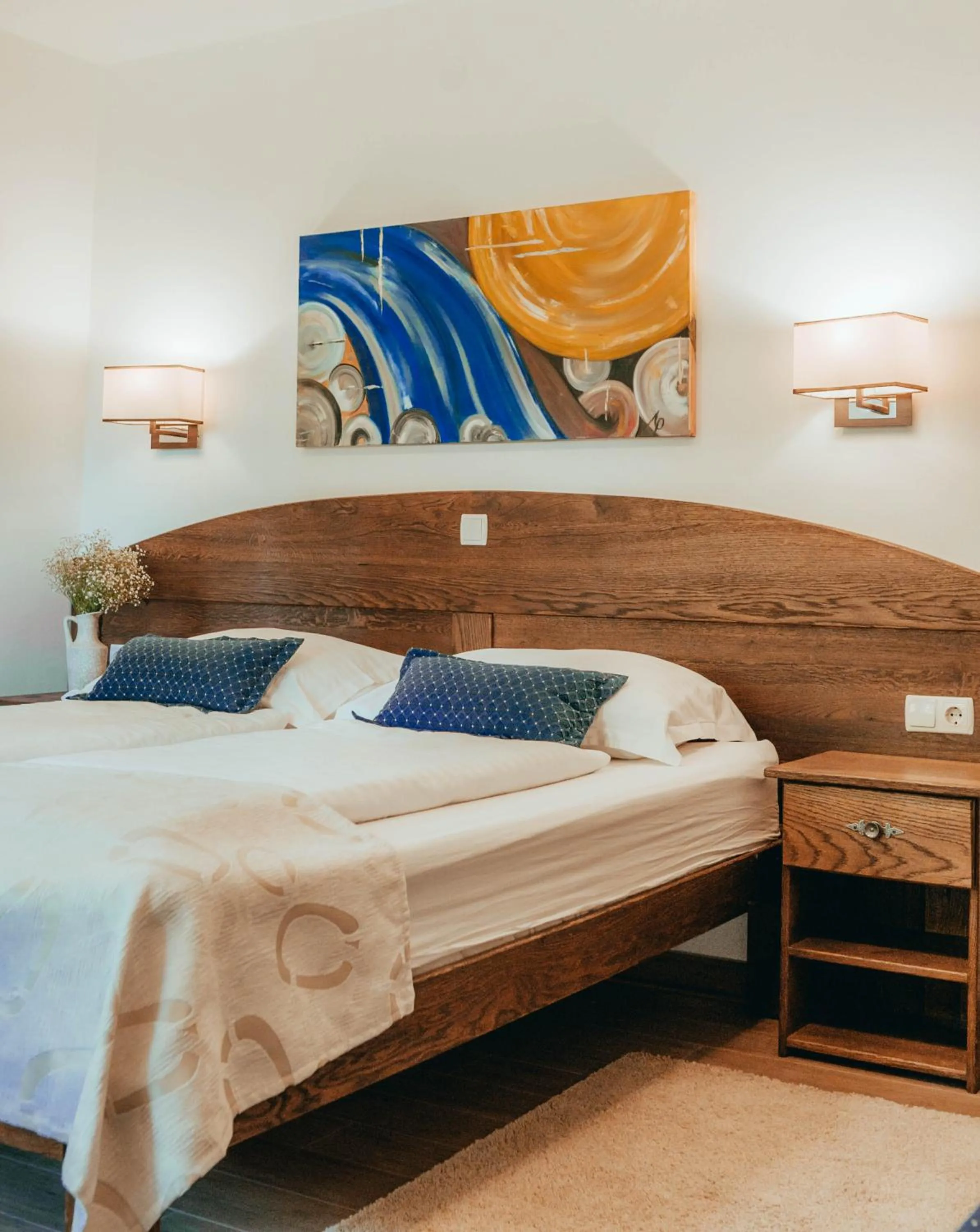 Bed in Plitvice Luxury Etno Garden