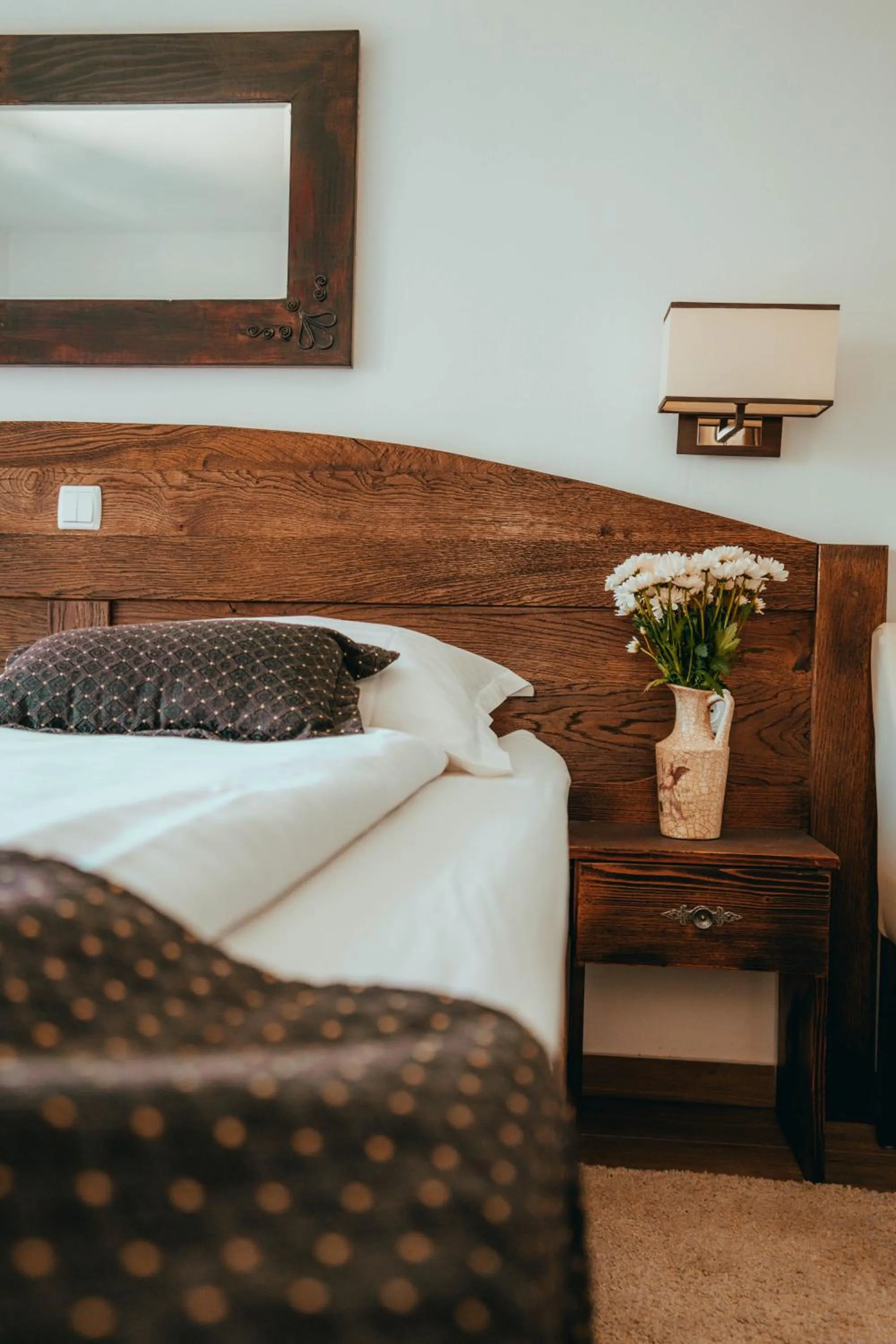 Bed in Plitvice Luxury Etno Garden