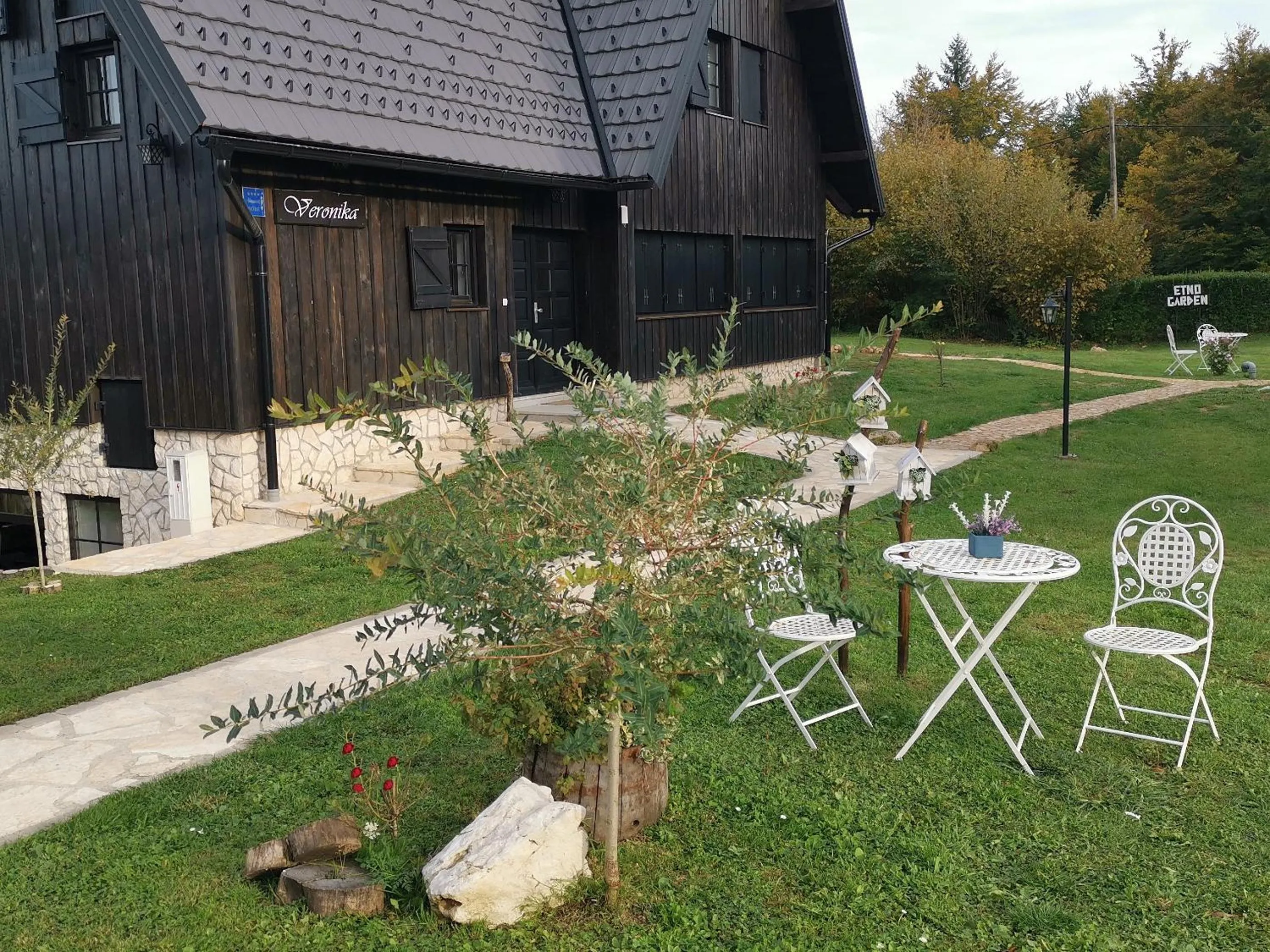 Property building in Plitvice Luxury Etno Garden