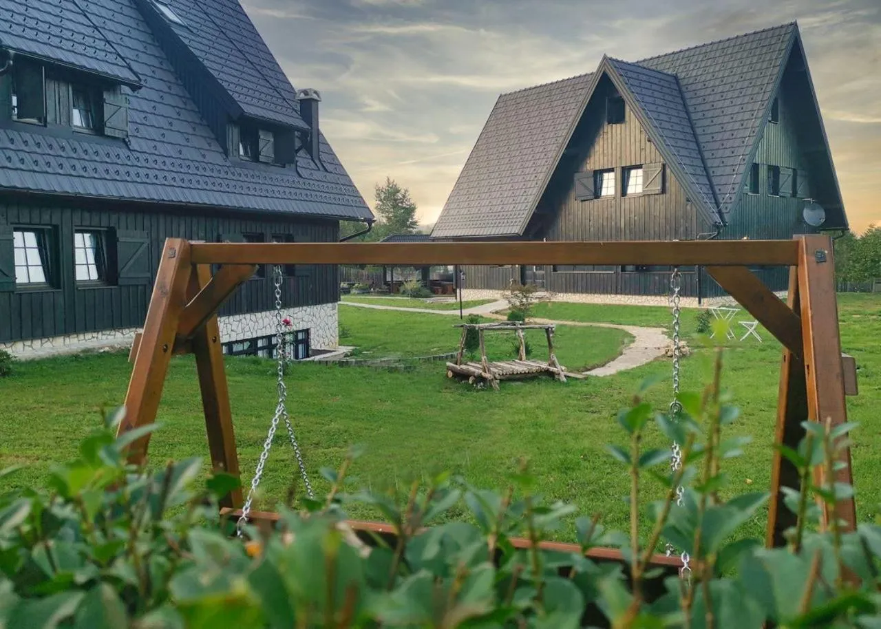 Property building in Plitvice Luxury Etno Garden