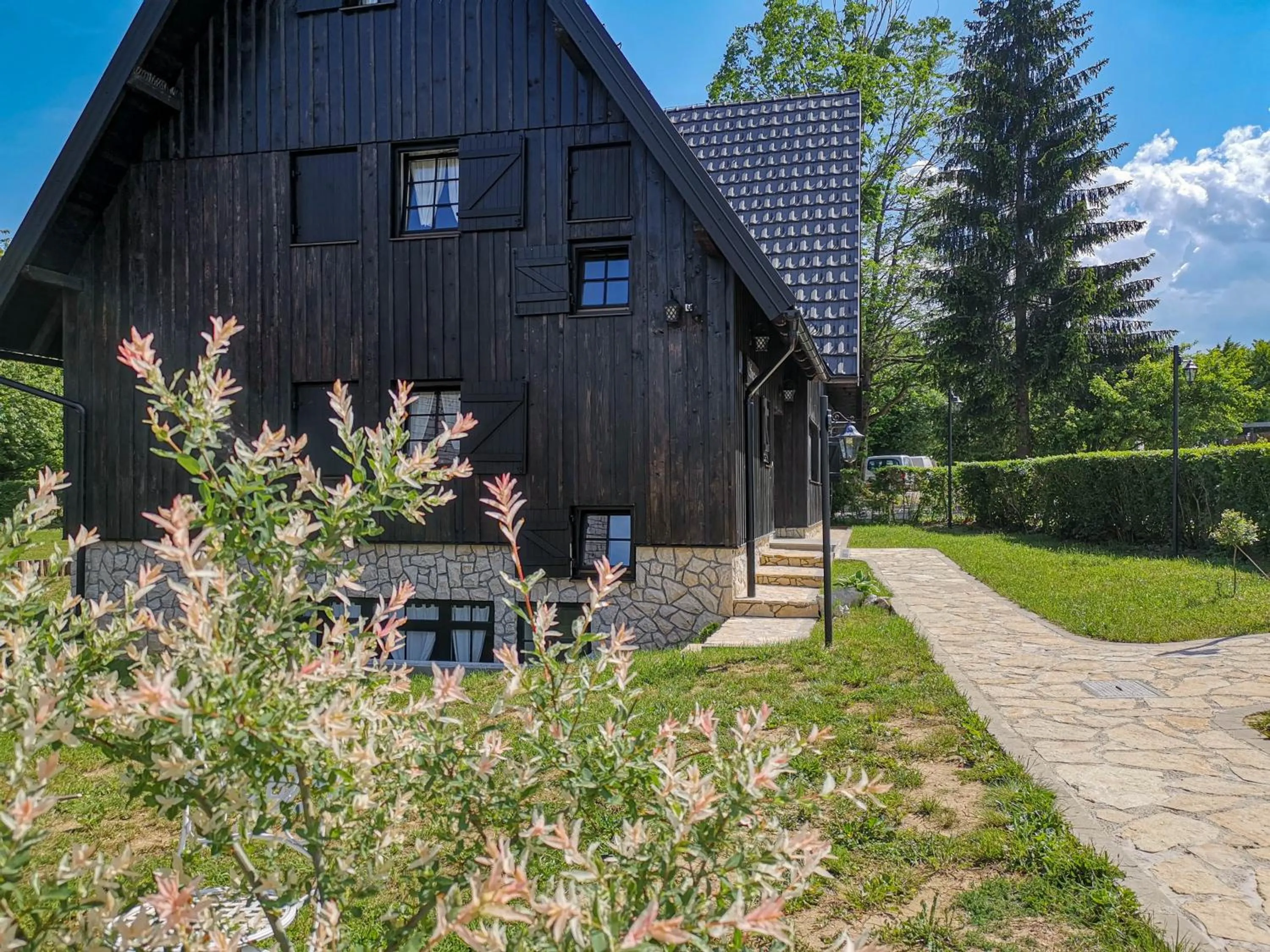 Facade/entrance in Plitvice Luxury Etno Garden